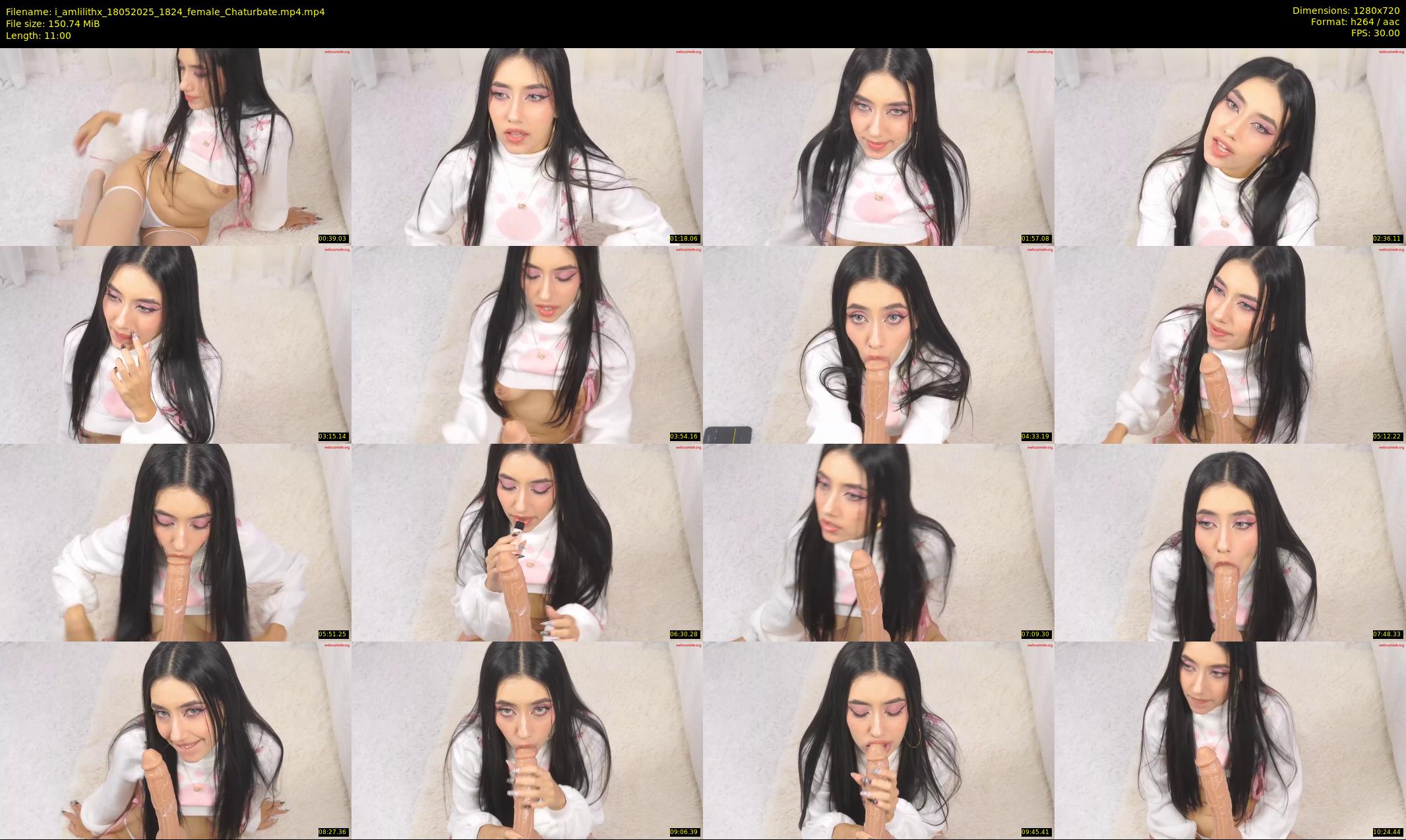 i_amlilithx — 11 minute Chaturbate female cam show recording, 720p, May 18, 2025