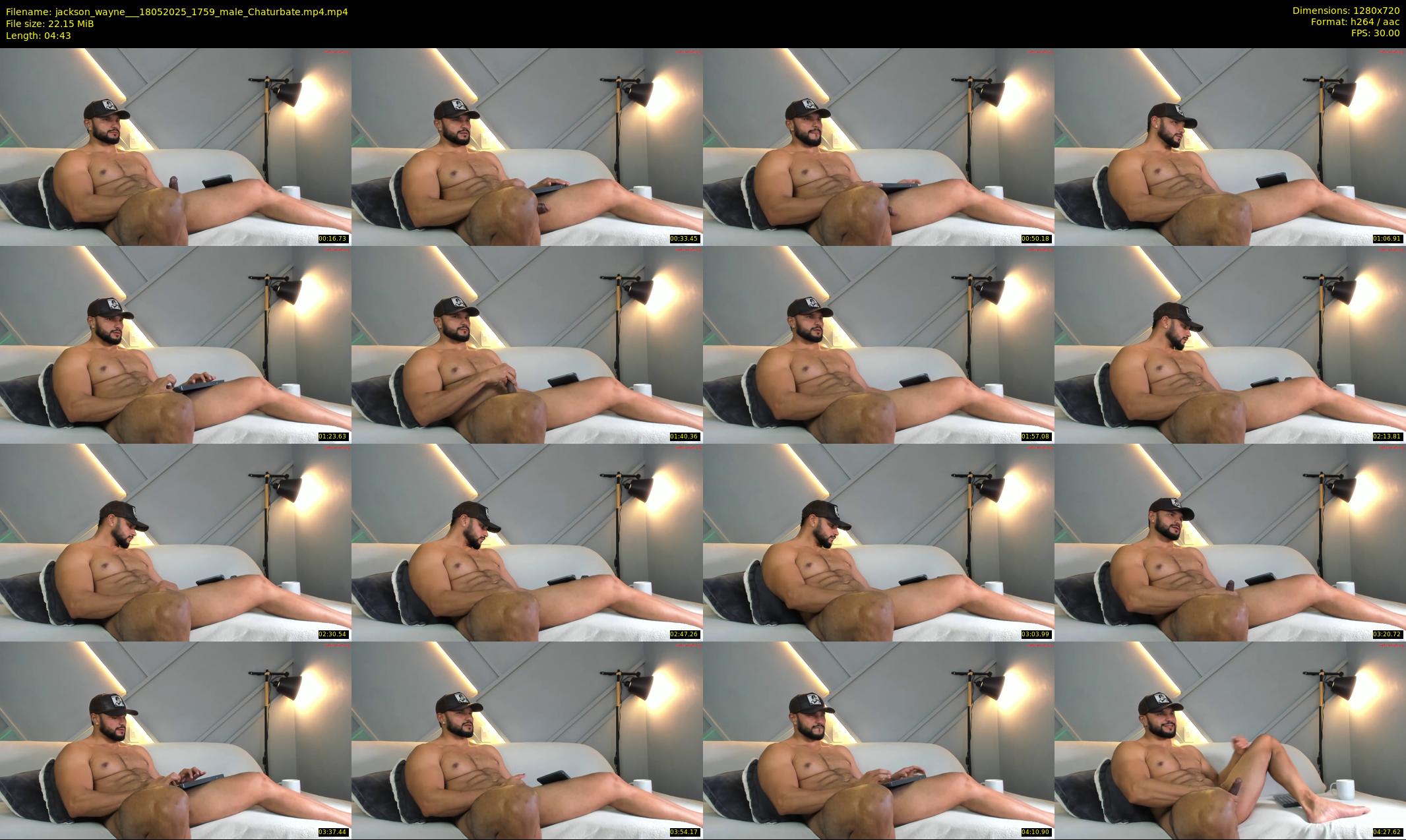 jackson_wayne__ — 5 minute Chaturbate male cam show recording, 720p, May 18, 2025