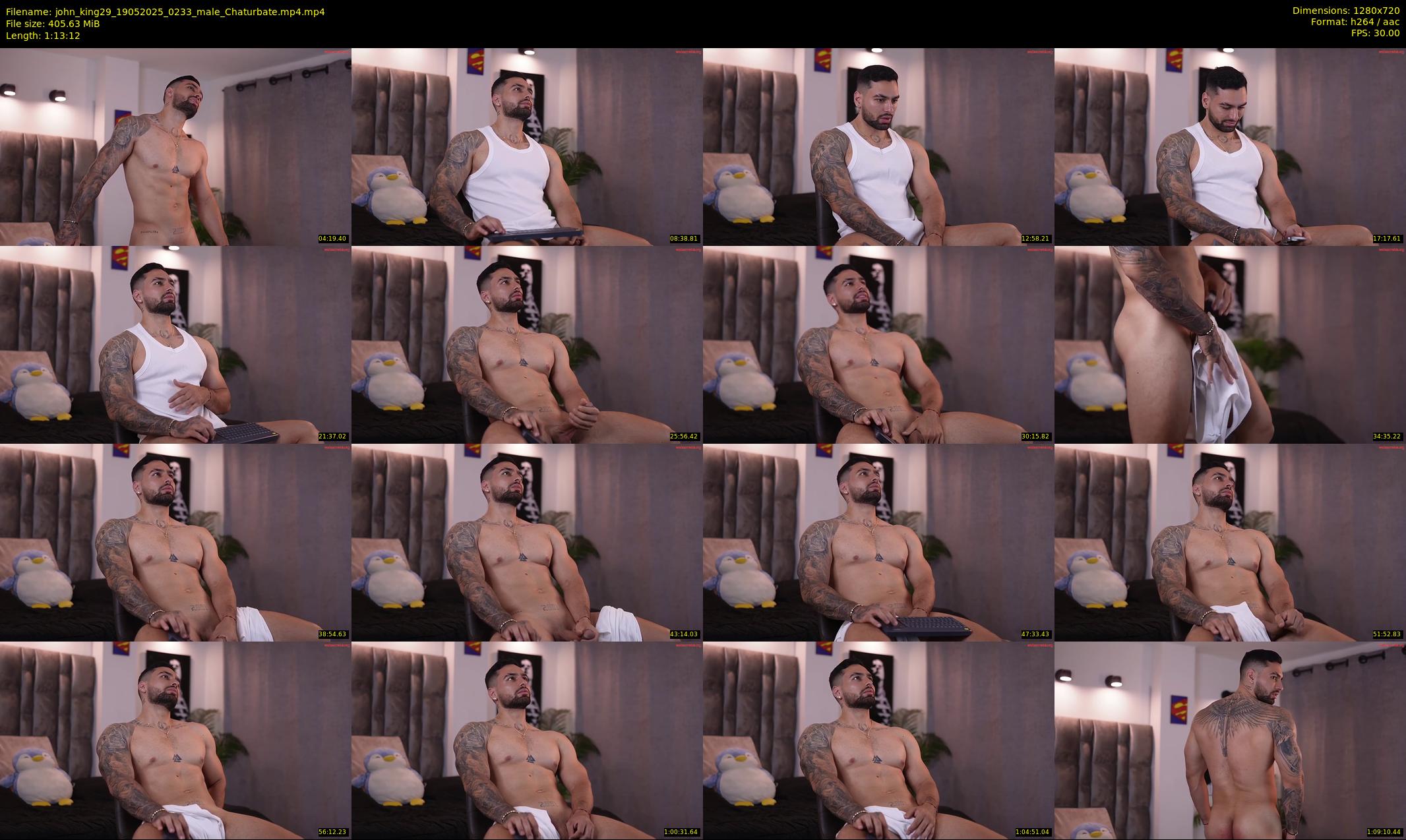 john_king29 — 74 minute Chaturbate male cam show recording, 720p, May 19, 2025