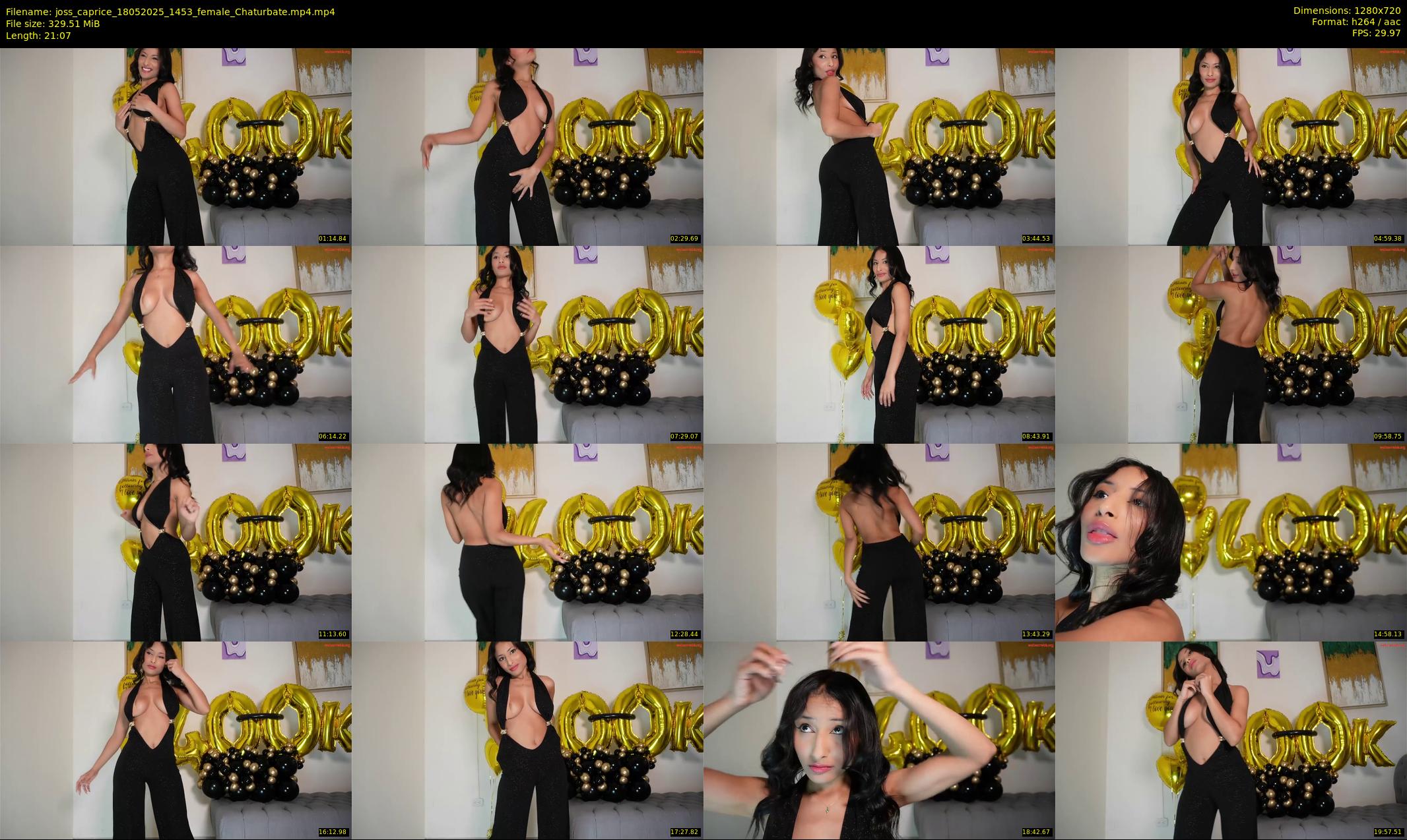 joss_caprice — 22 minute Chaturbate female cam show recording, 720p, May 18, 2025