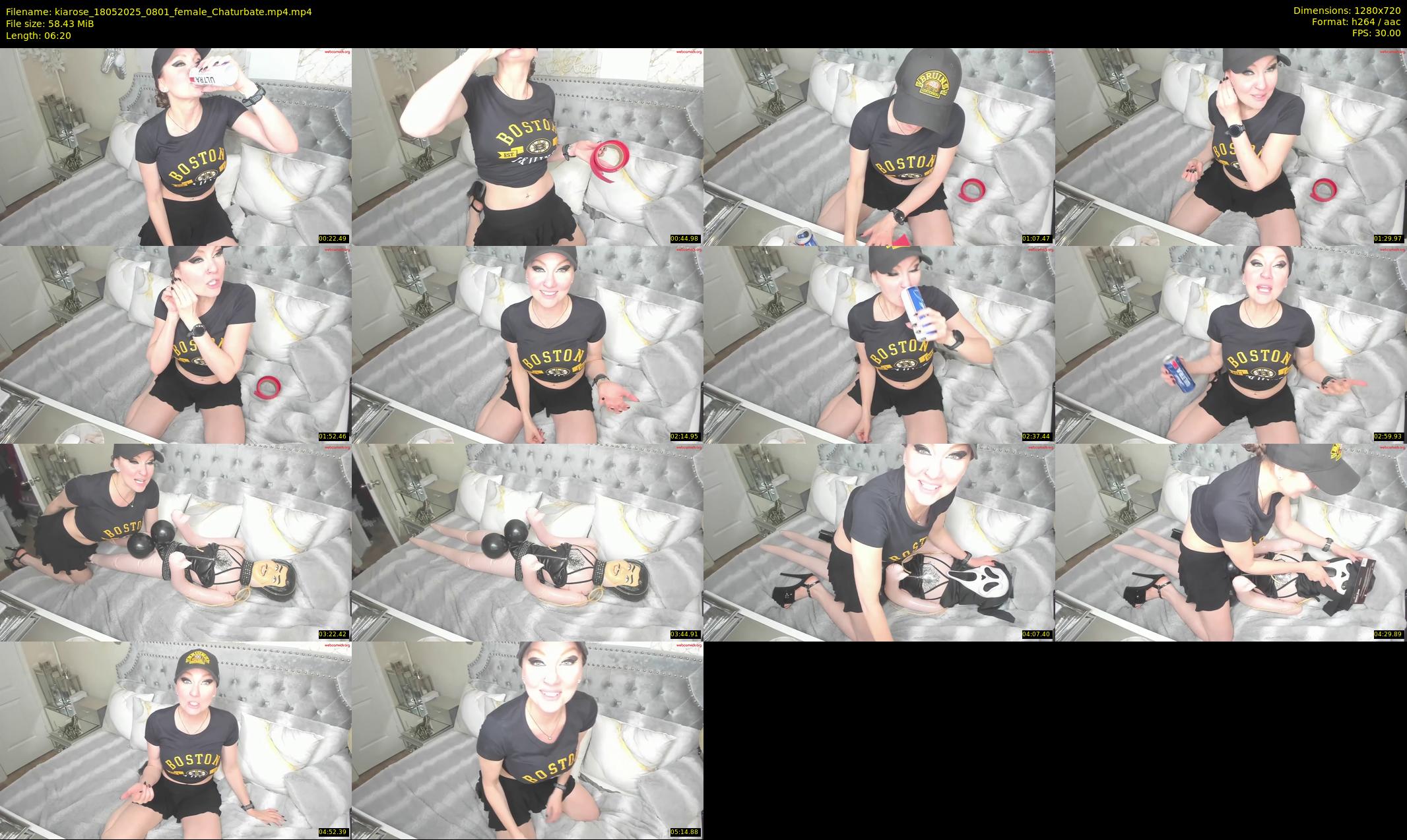 kiarose — 7 minute Chaturbate female cam show recording, 720p, May 18, 2025