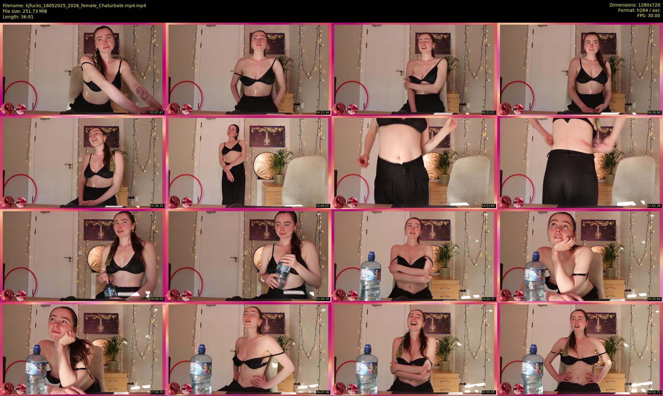 kjfucks — 37 minute Chaturbate couple cam show recording, 720p, May 18, 2025