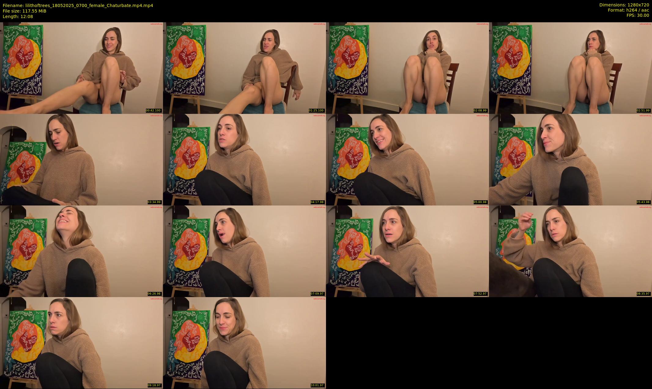 lilithoftrees — 13 minute Chaturbate female cam show recording, 720p, May 18, 2025