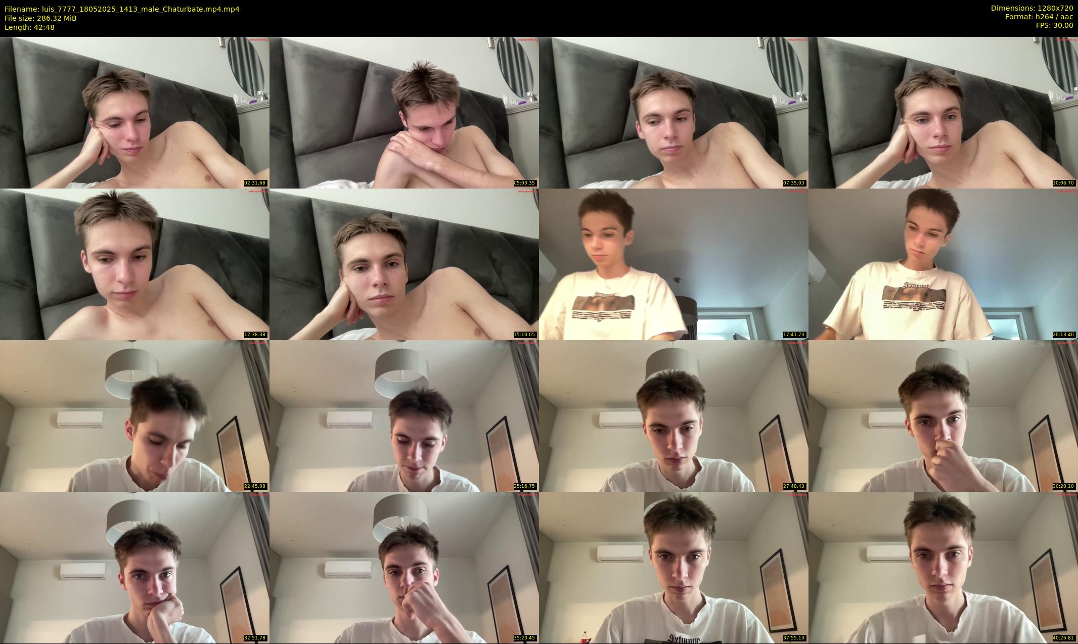 luis_7777 — 43 minute Chaturbate male cam show recording, 720p, May 18, 2025