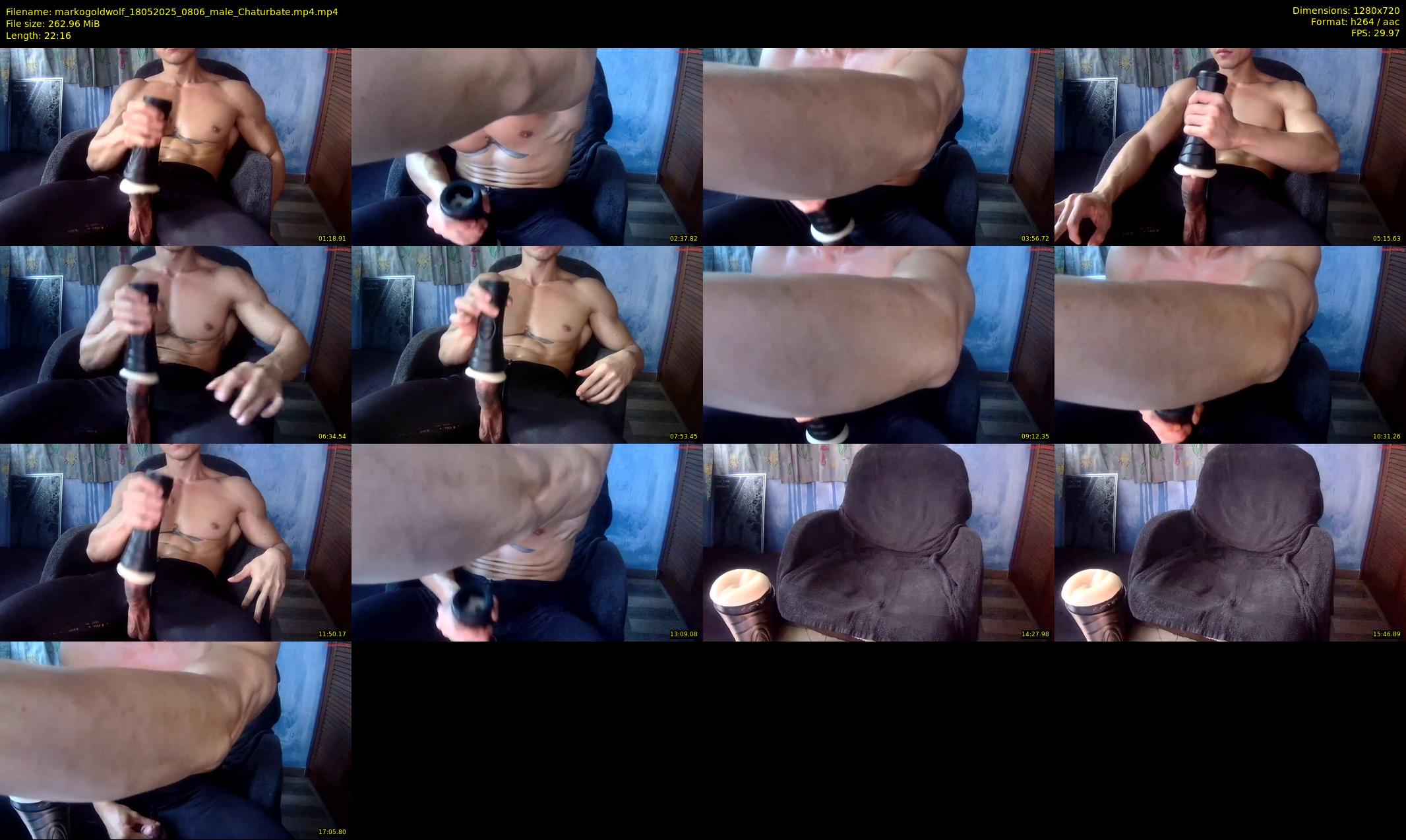 markogoldwolf — 23 minute Chaturbate male cam show recording, 720p, May 18, 2025