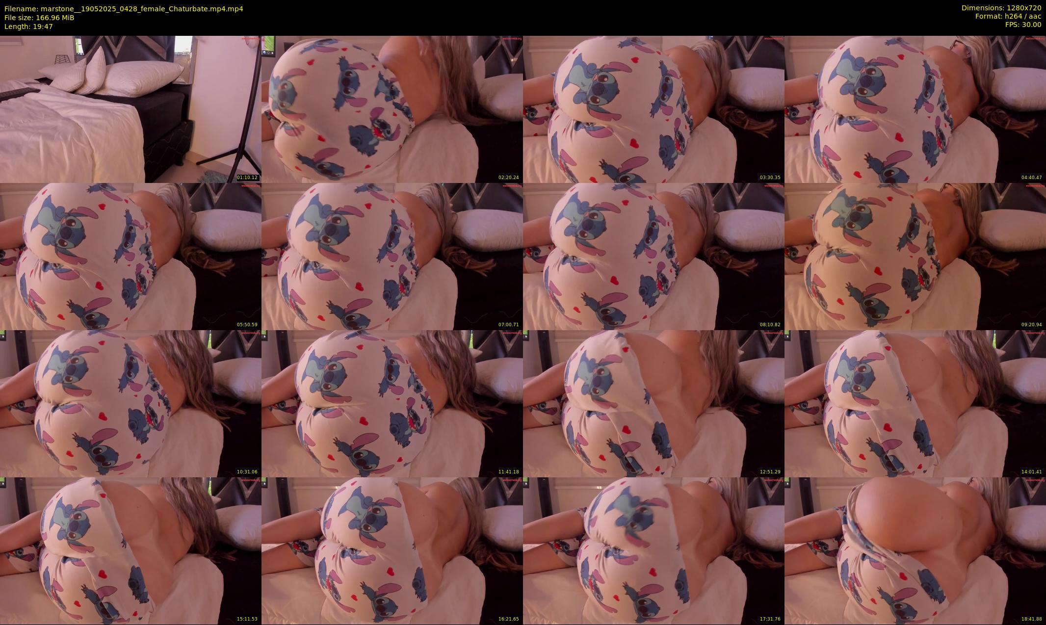 marstone_ — 20 minute Chaturbate female cam show recording, 720p, May 19, 2025
