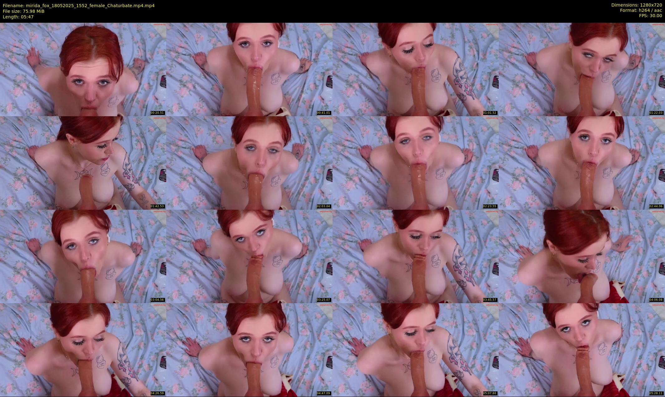 mirida_fox — 6 minute Chaturbate female cam show recording, 720p, May 18, 2025