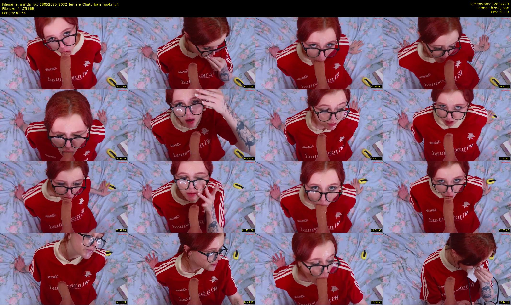 mirida_fox — 3 minute Chaturbate female cam show recording, 720p, May 18, 2025