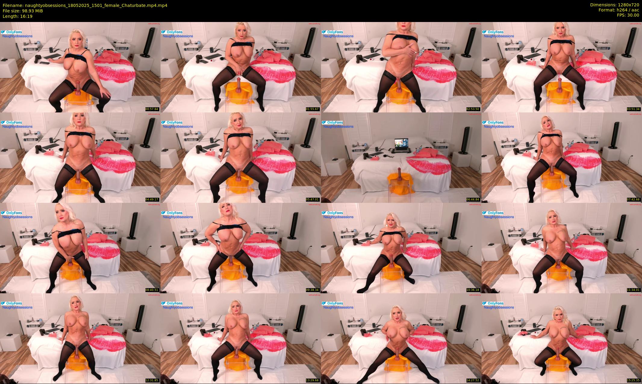 naughtyobsessions — 17 minute Chaturbate female cam show recording, 720p, May 18, 2025