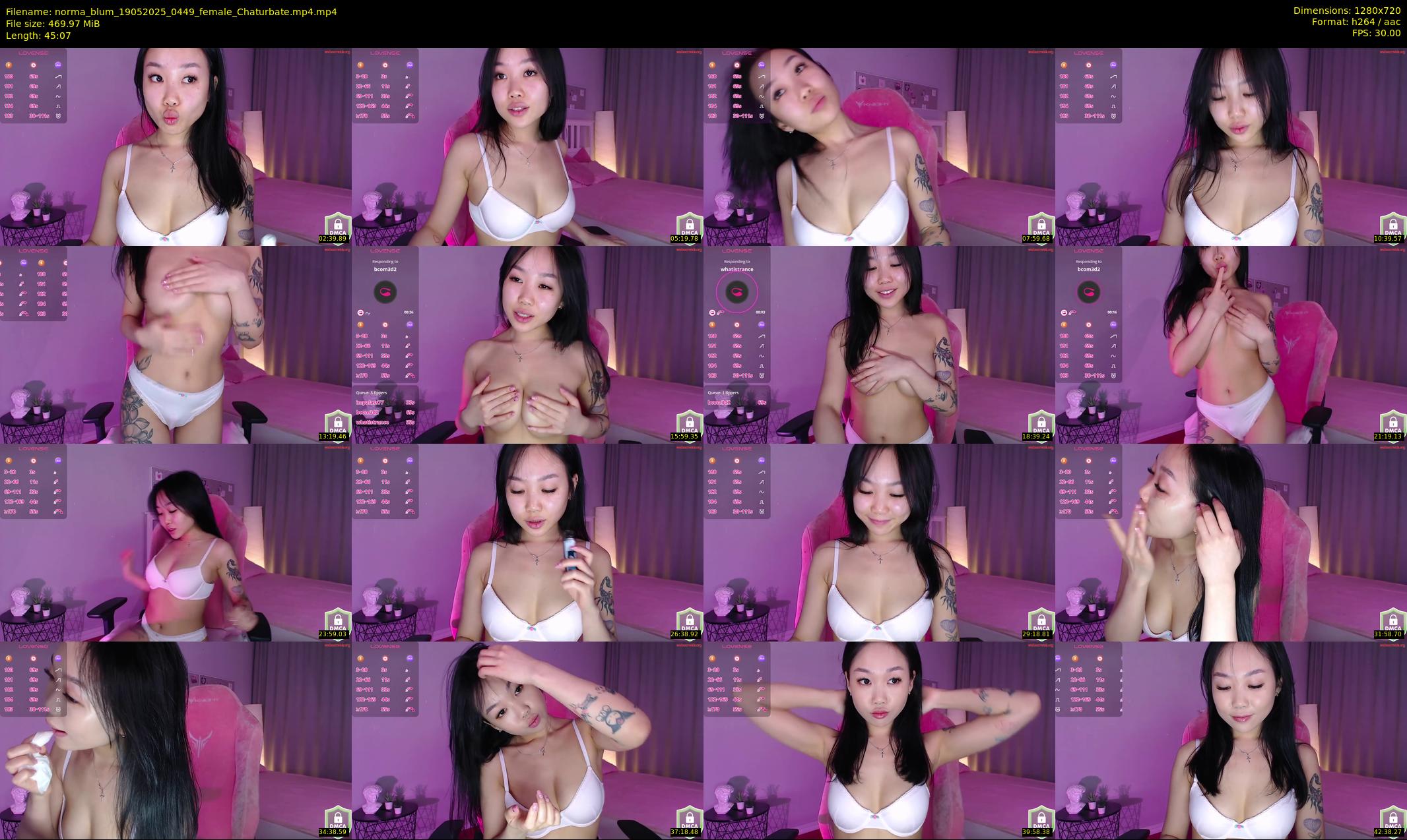 norma_blum — 46 minute Chaturbate female cam show recording, 720p, May 19, 2025