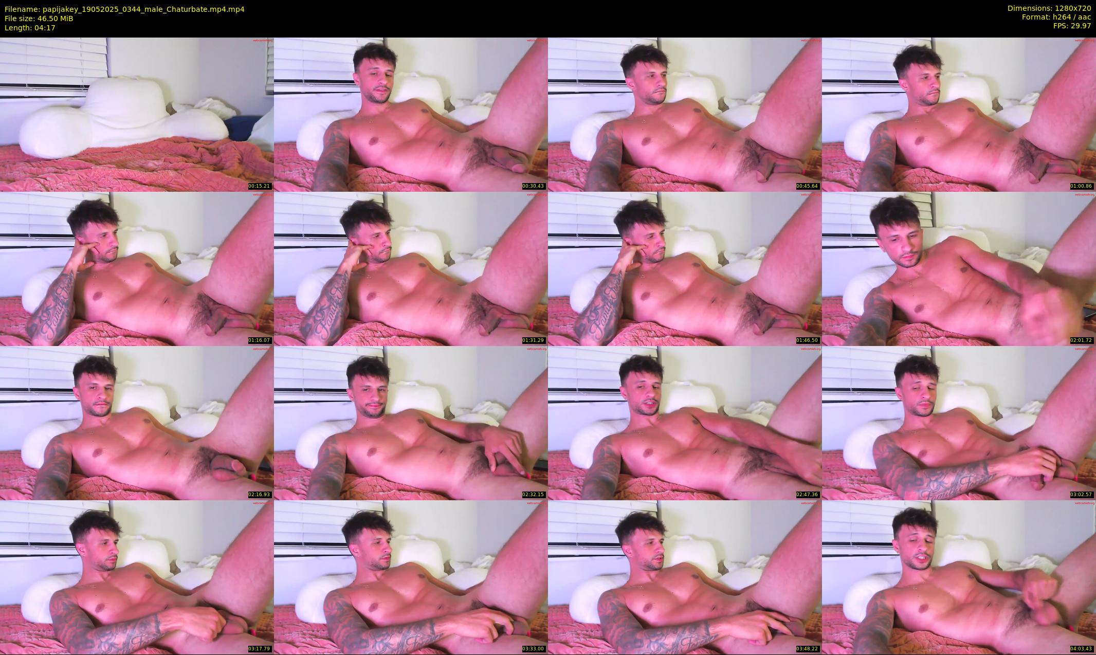 papijakey — 5 minute Chaturbate male cam show recording, 720p, May 19, 2025