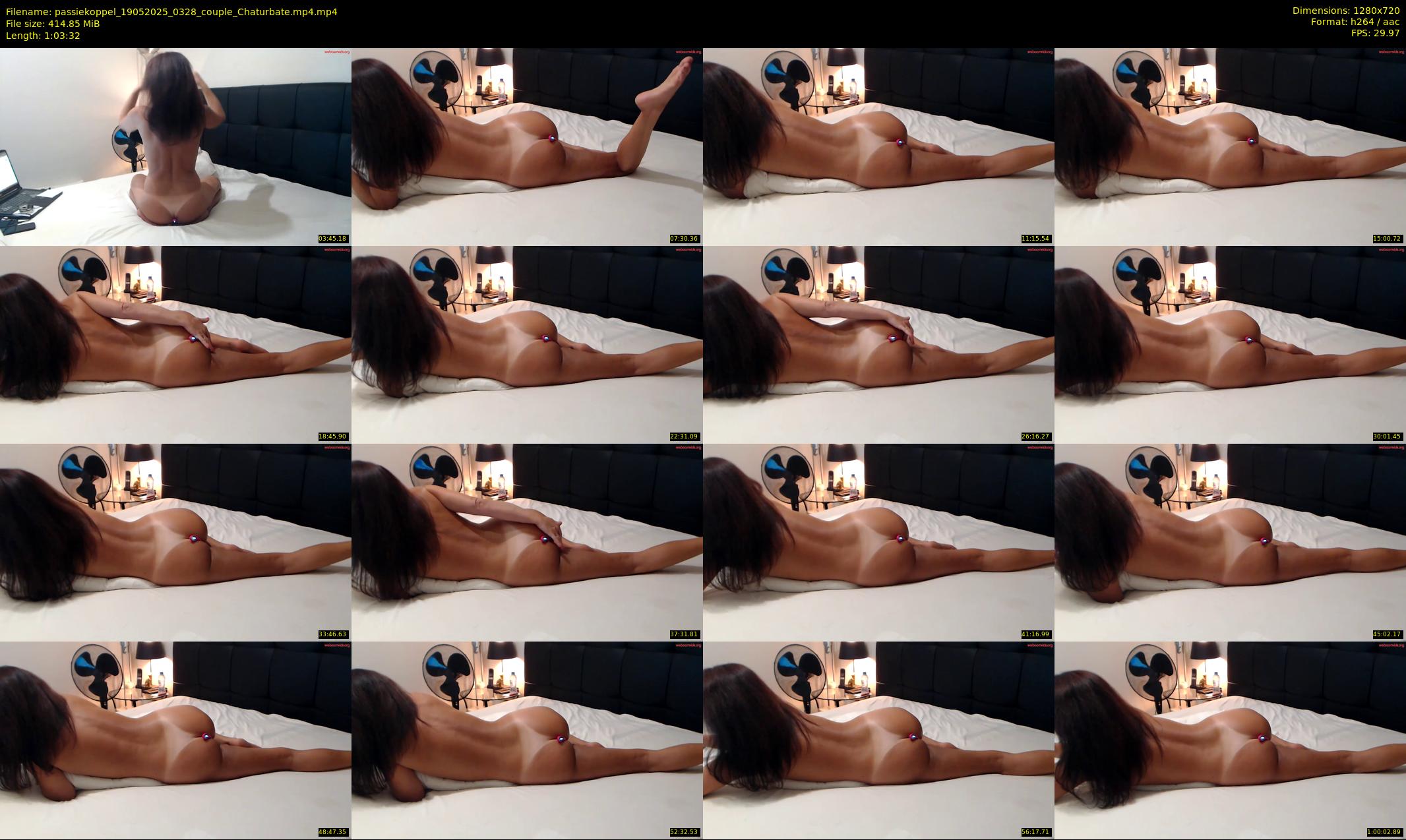 passiekoppel — 64 minute Chaturbate couple cam show recording, 720p, May 19, 2025
