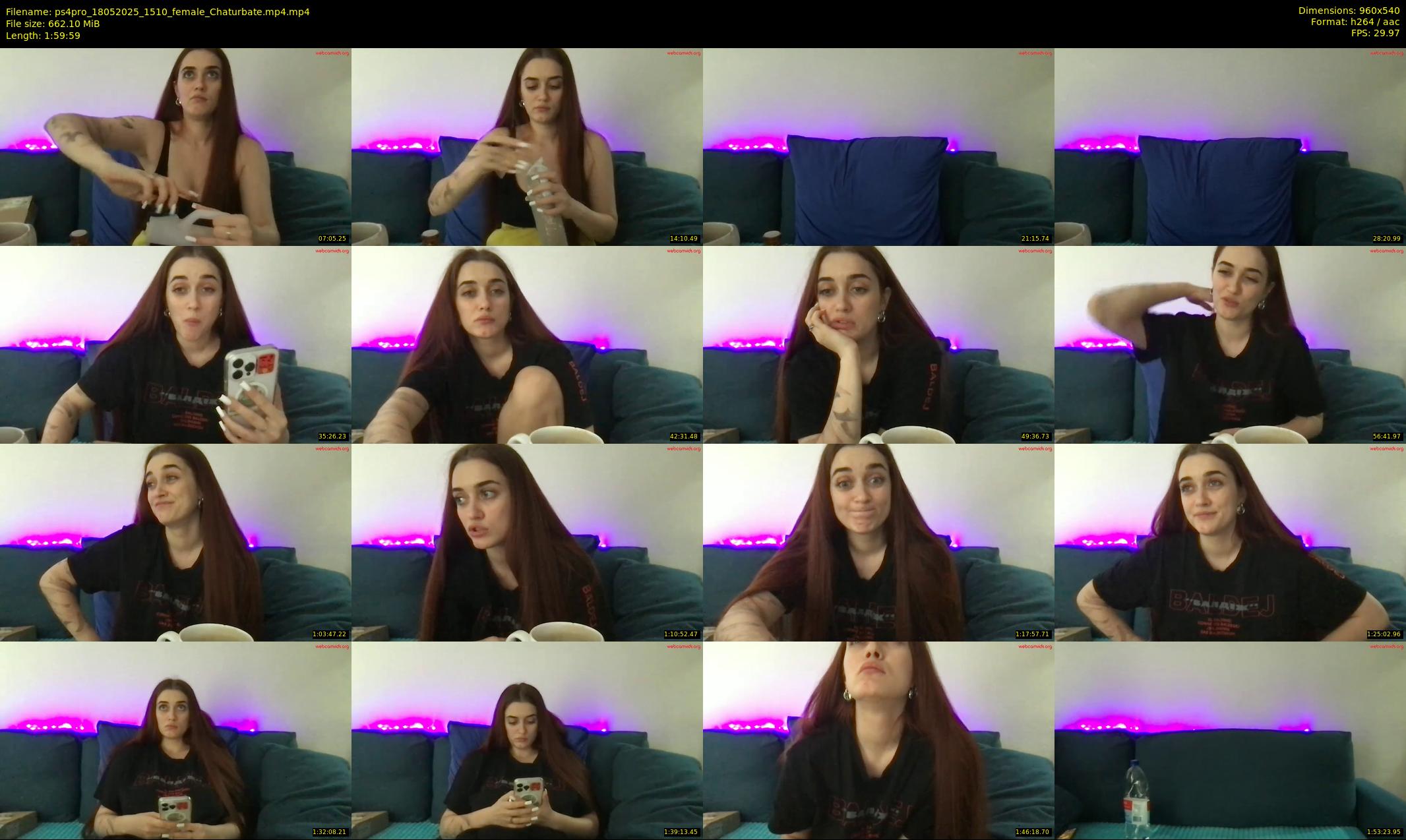 ps4pro — 120 minute Chaturbate female cam show recording, 480p, May 18, 2025