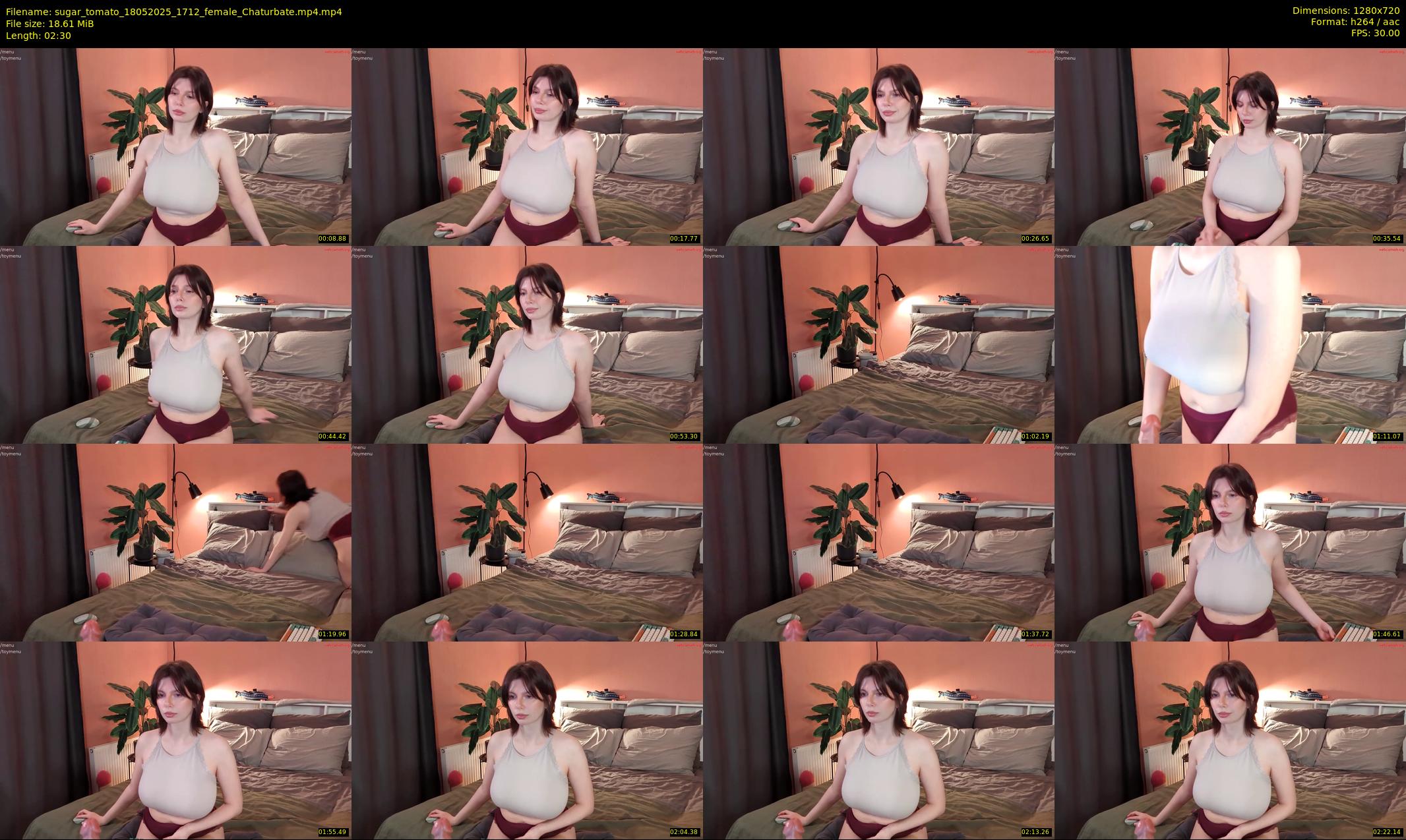 sugar_tomato — 3 minute Chaturbate female cam show recording, 720p, May 18, 2025