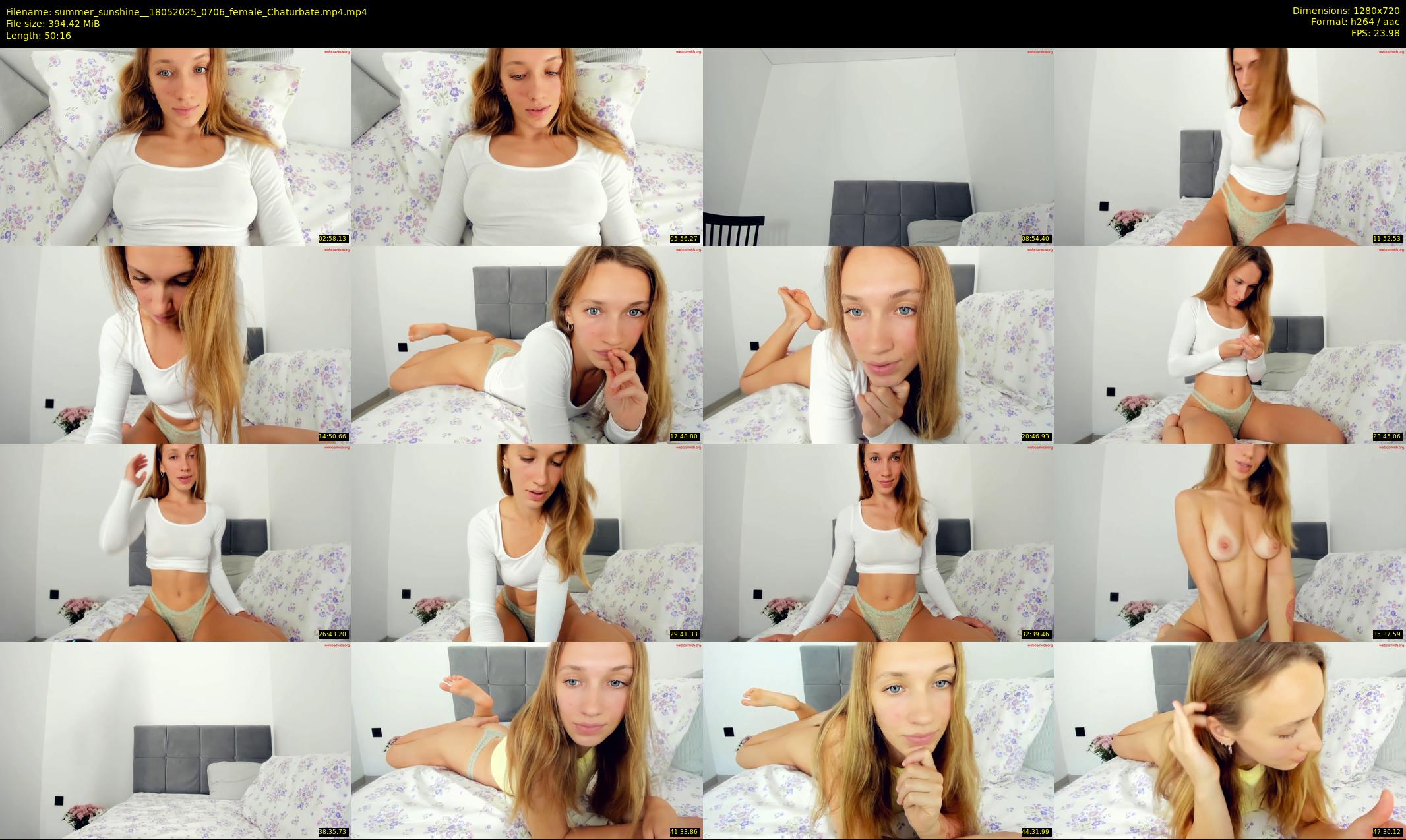 summer_sunshine_ — 51 minute Chaturbate female cam show recording, 720p, May 18, 2025