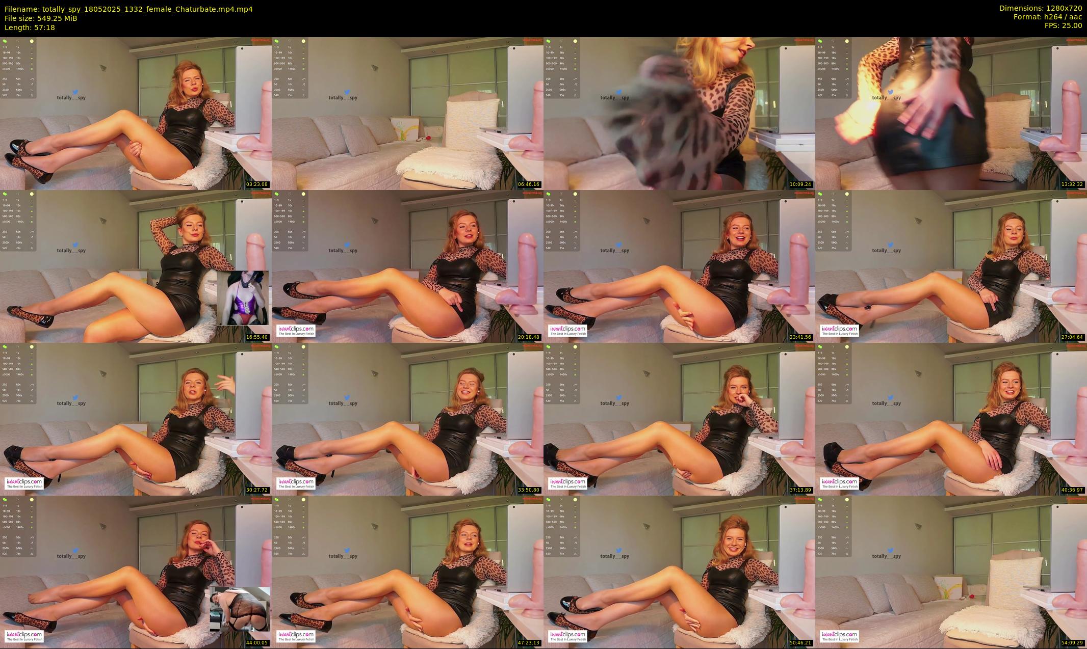 totally_spy — 58 minute Chaturbate female cam show recording, 720p, May 18, 2025