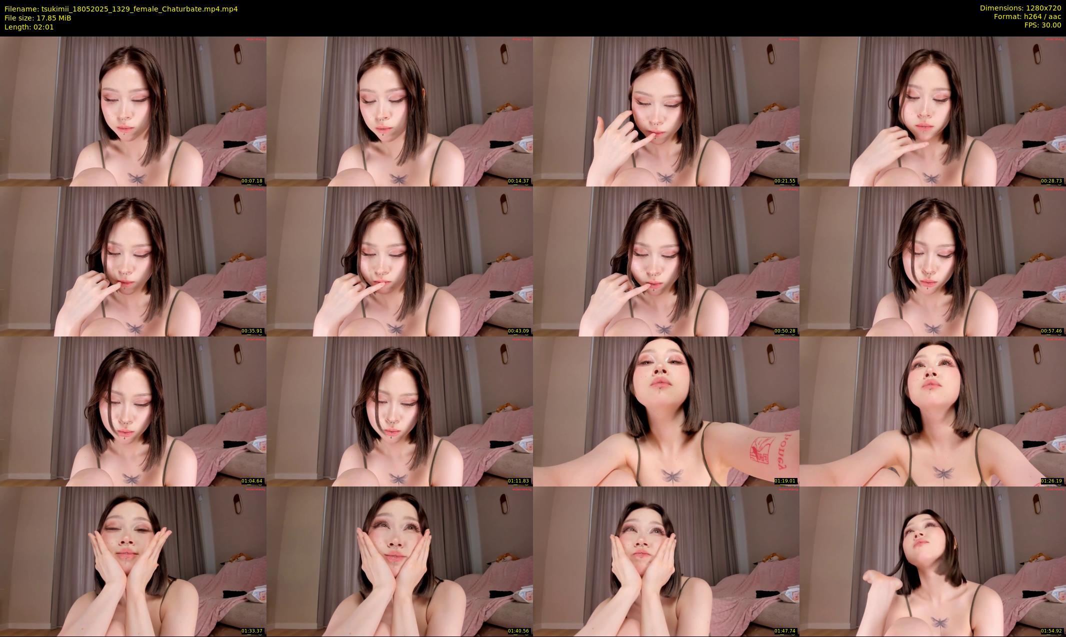 tsukimii — 3 minute Chaturbate female cam show recording, 720p, May 18, 2025