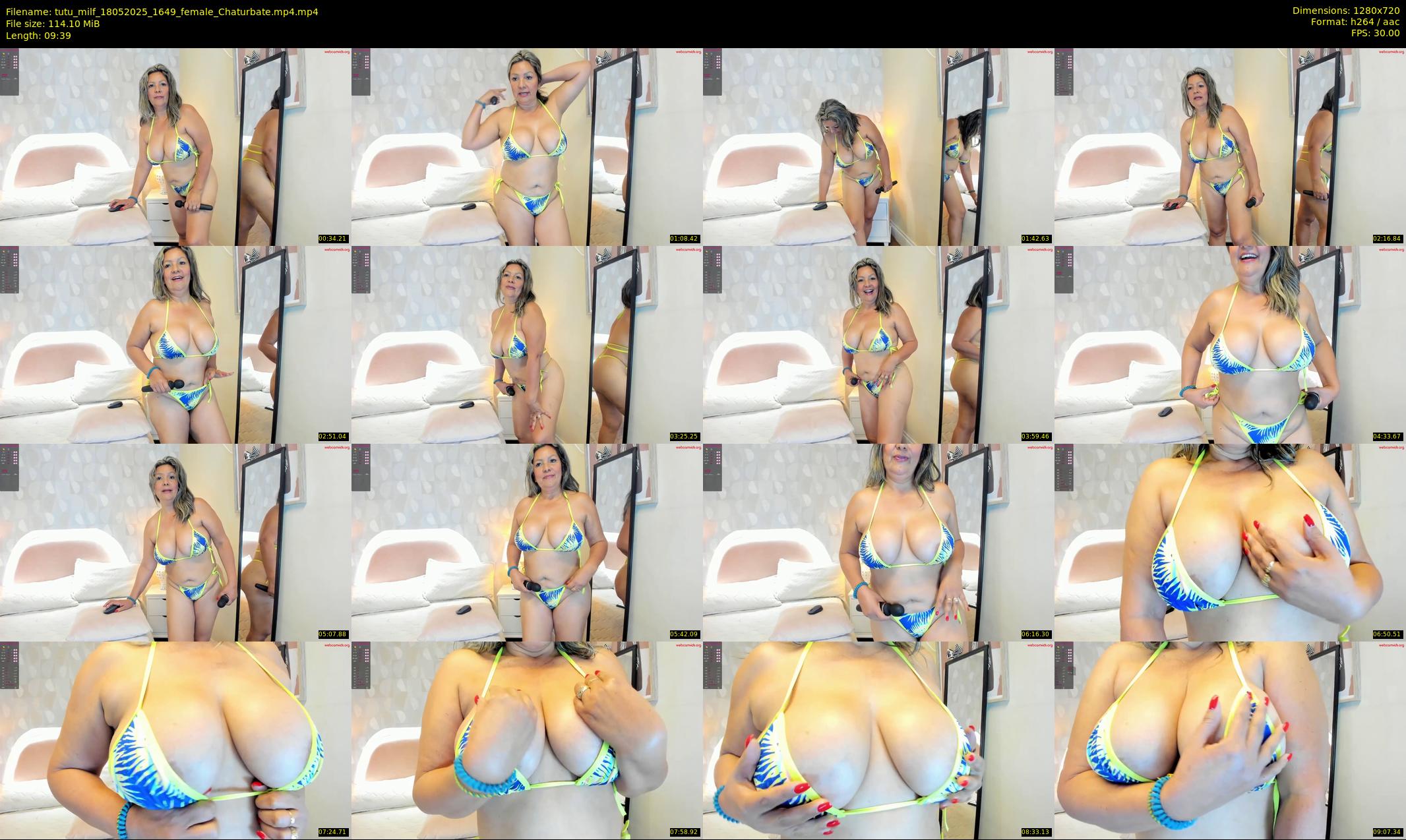 tutu_milf — 10 minute Chaturbate female cam show recording, 720p, May 18, 2025