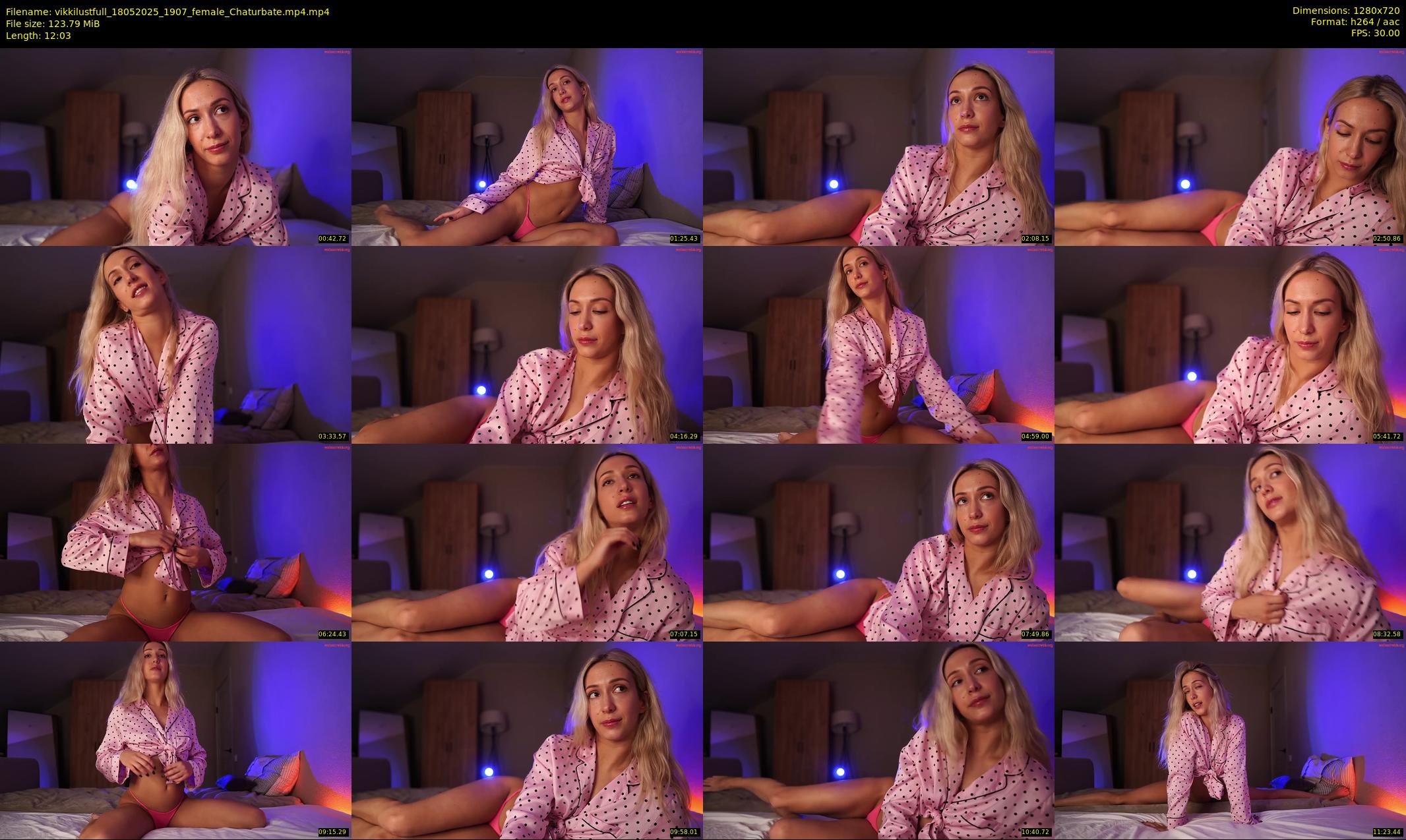 vikkilustfull — 13 minute Chaturbate female cam show recording, 720p, May 18, 2025