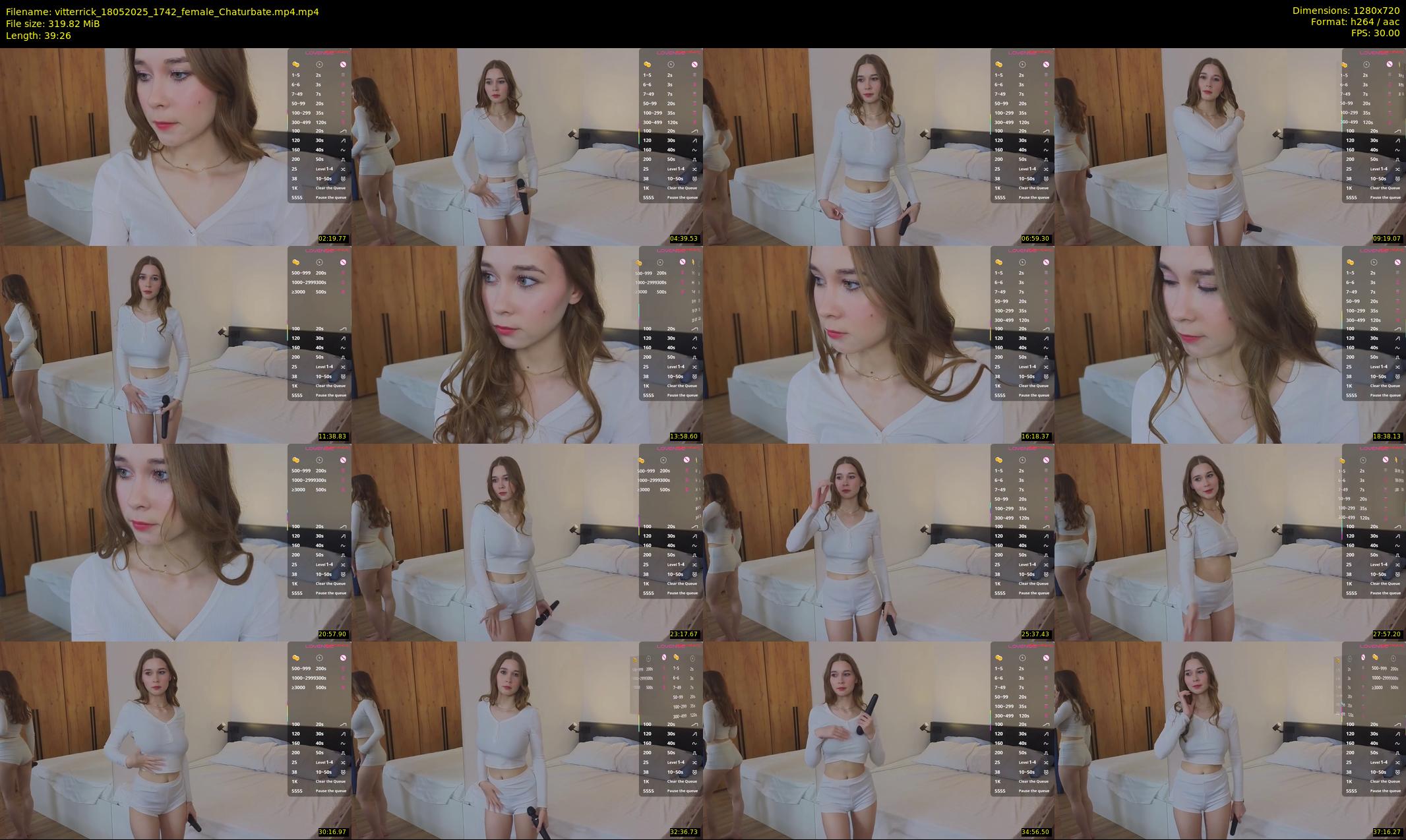 vitterrick — 40 minute Chaturbate female cam show recording, 720p, May 18, 2025
