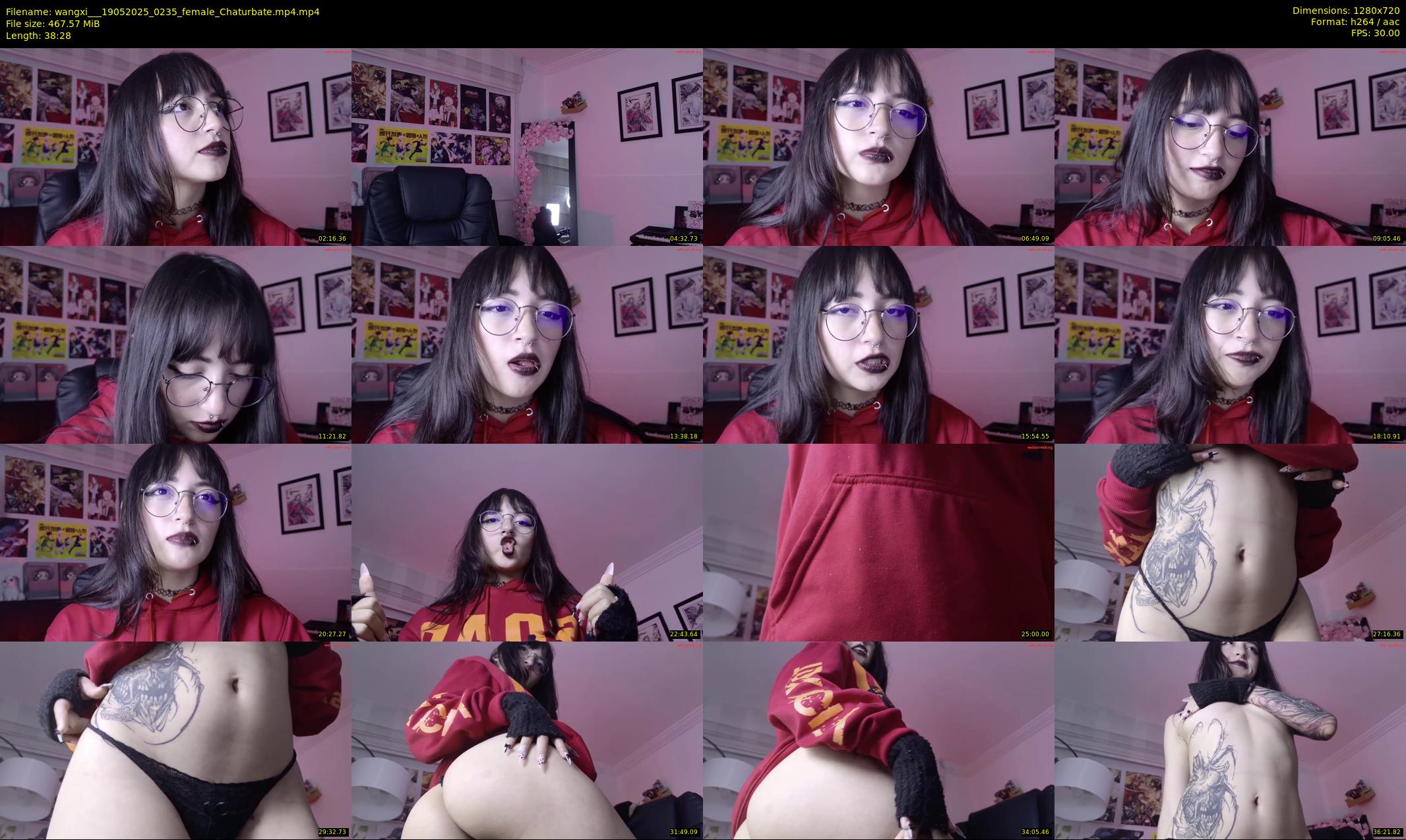 wangxi__ — 39 minute Chaturbate female cam show recording, 720p, May 19, 2025