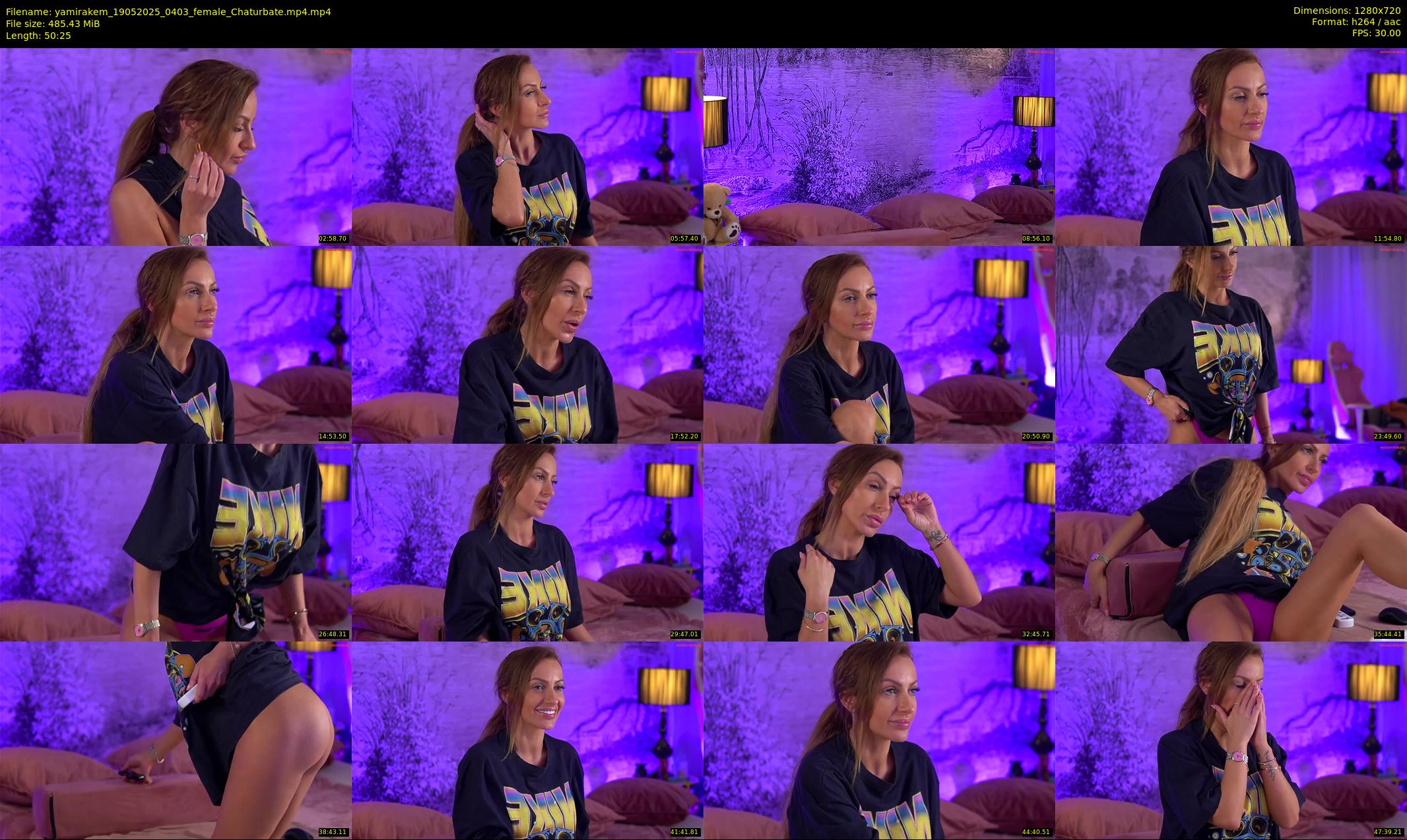 yamirakem — 51 minute Chaturbate female cam show recording, 720p, May 19, 2025