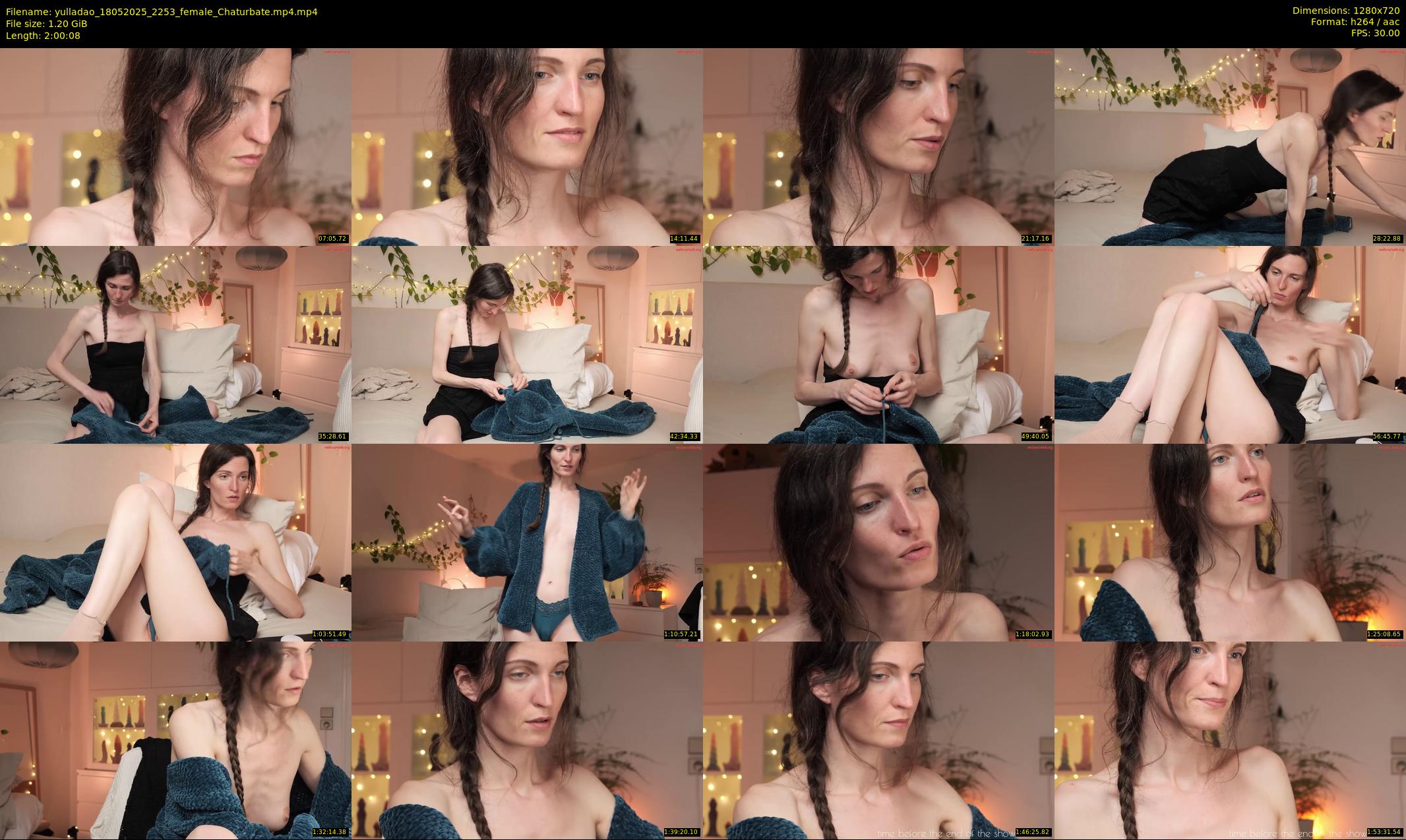 yulladao — 121 minute Chaturbate female cam show recording, 720p, May 18, 2025