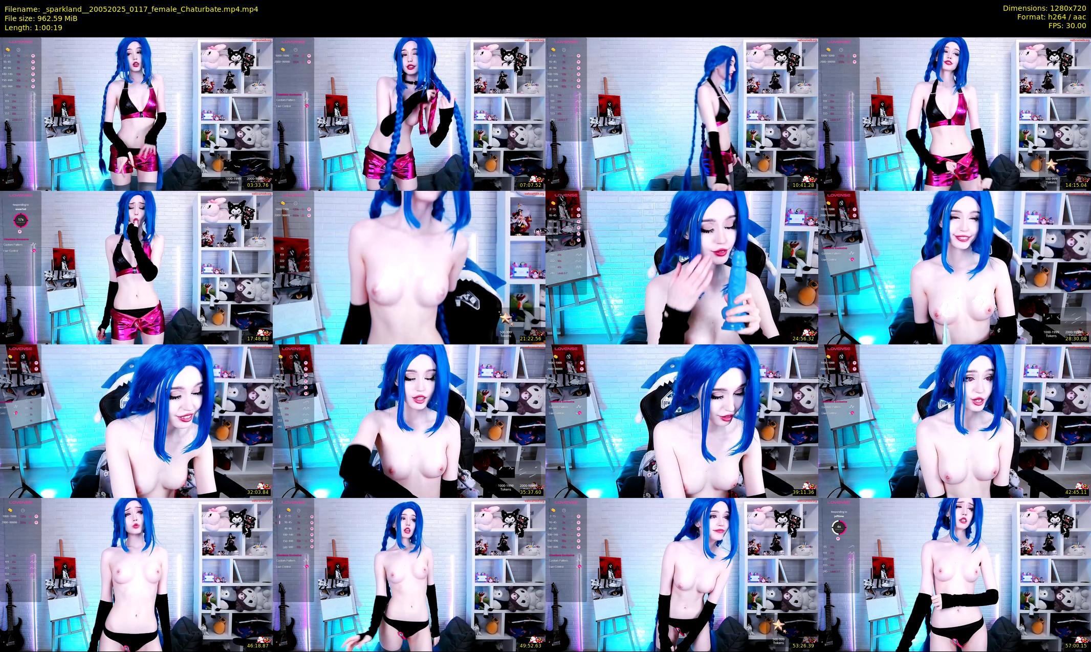 _sparkland_ — 61 minute Chaturbate female cam show recording, 720p, May 20, 2025