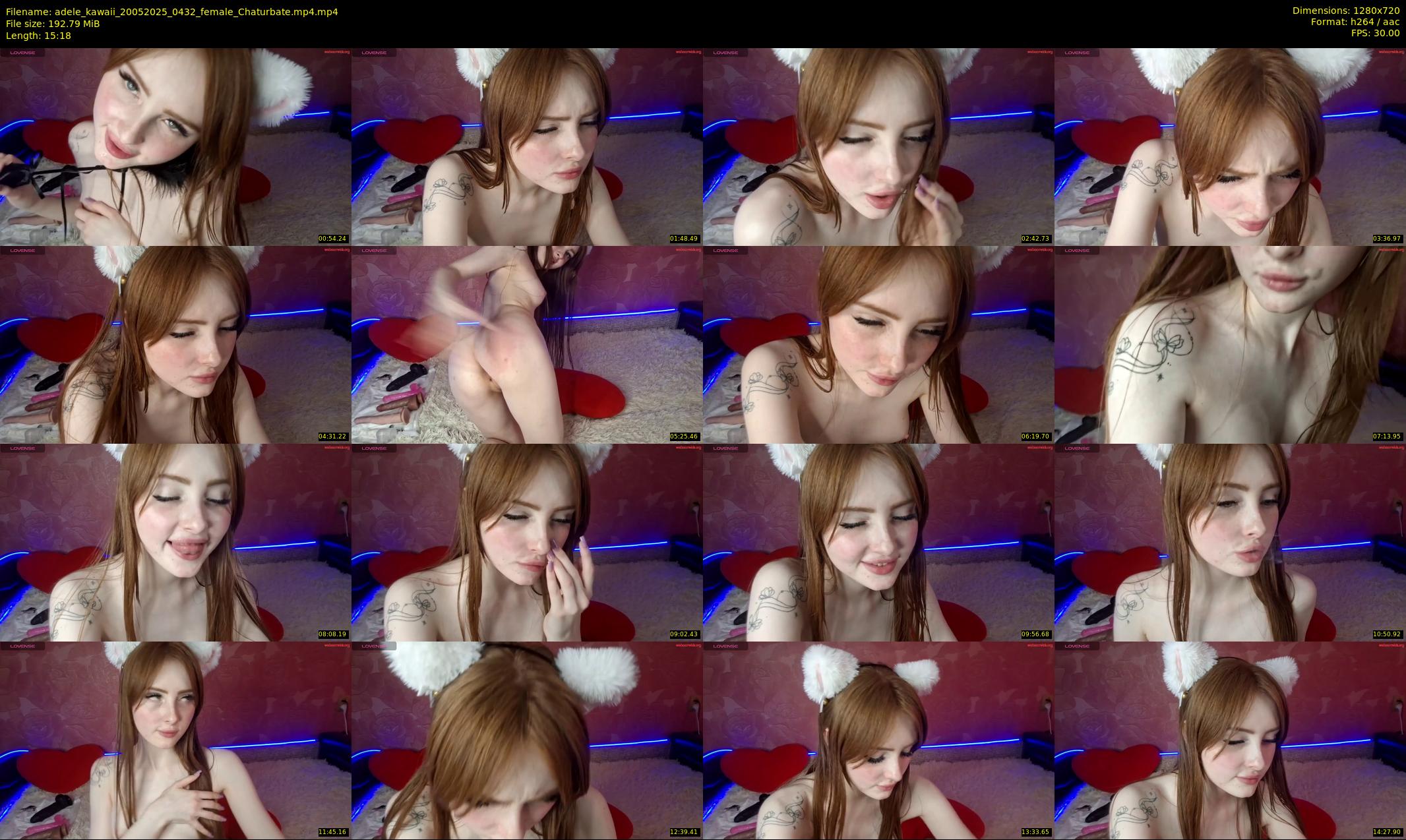 adele_kawaii — 16 minute Chaturbate female cam show recording, 720p, May 20, 2025