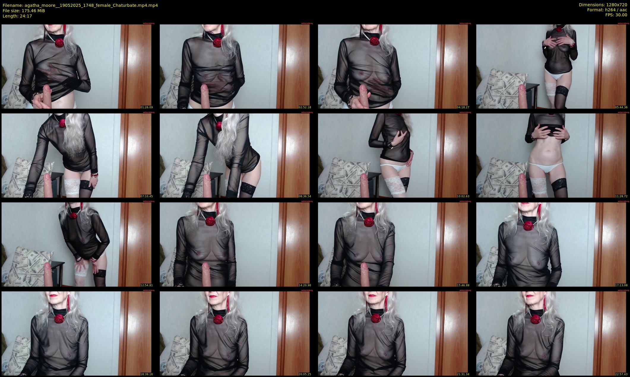 agatha_moore_ — 25 minute Chaturbate female cam show recording, 720p, May 19, 2025