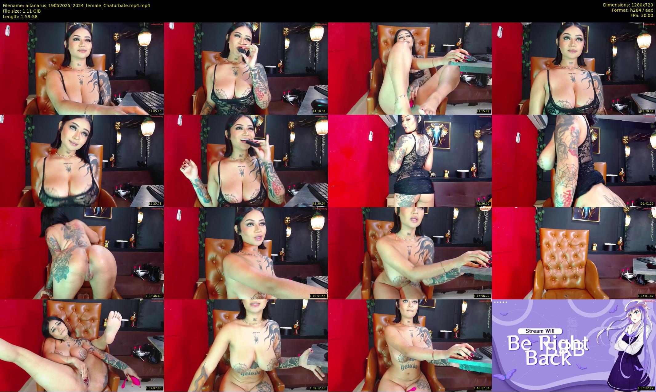 aitanarus — 120 minute Chaturbate female cam show recording, 720p, May 19, 2025
