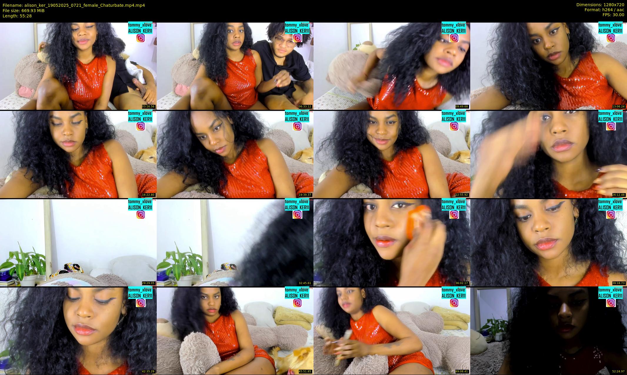 alison_ker — 56 minute Chaturbate female cam show recording, 720p, May 19, 2025