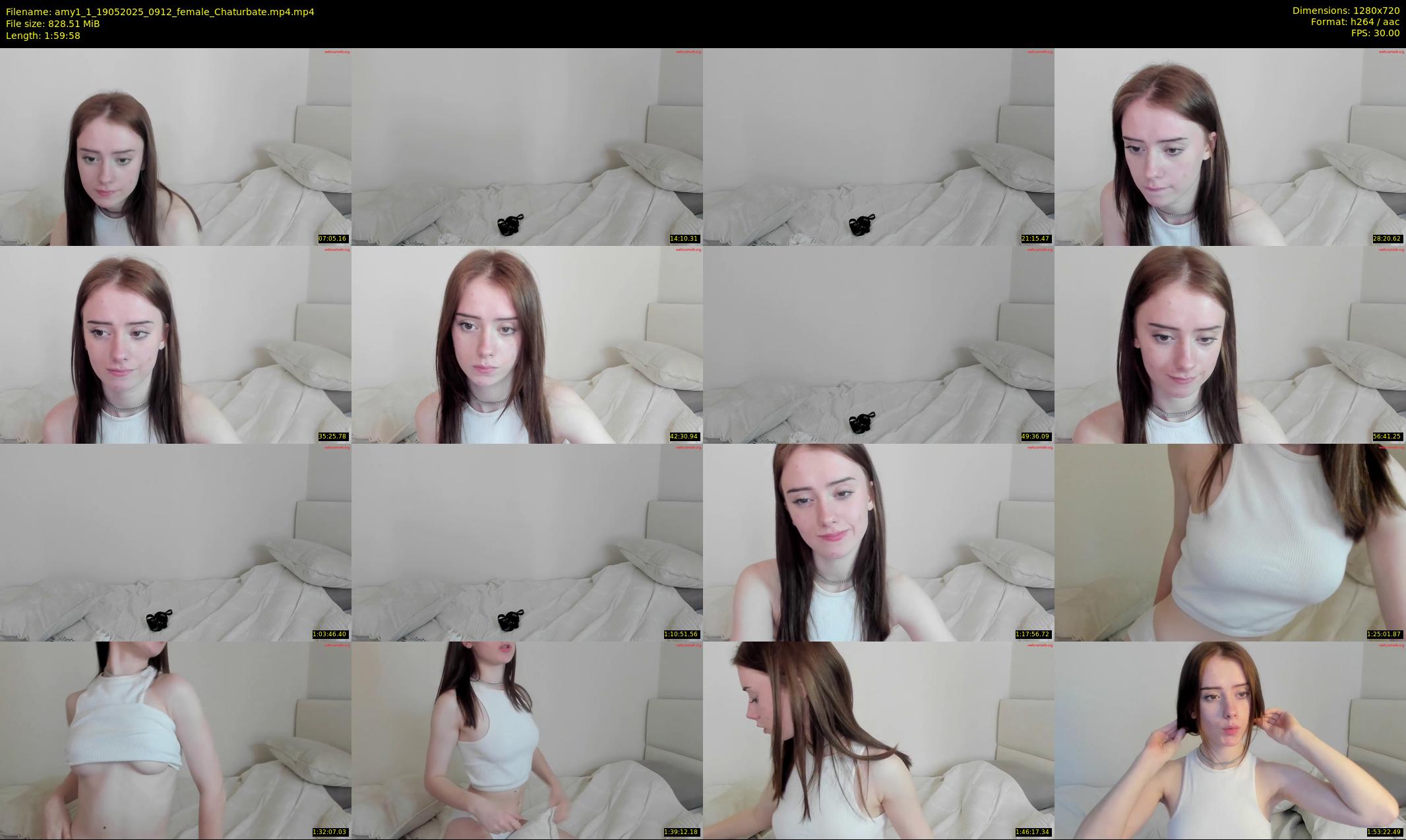 amy1_1 — 120 minute Chaturbate female cam show recording, 720p, May 19, 2025