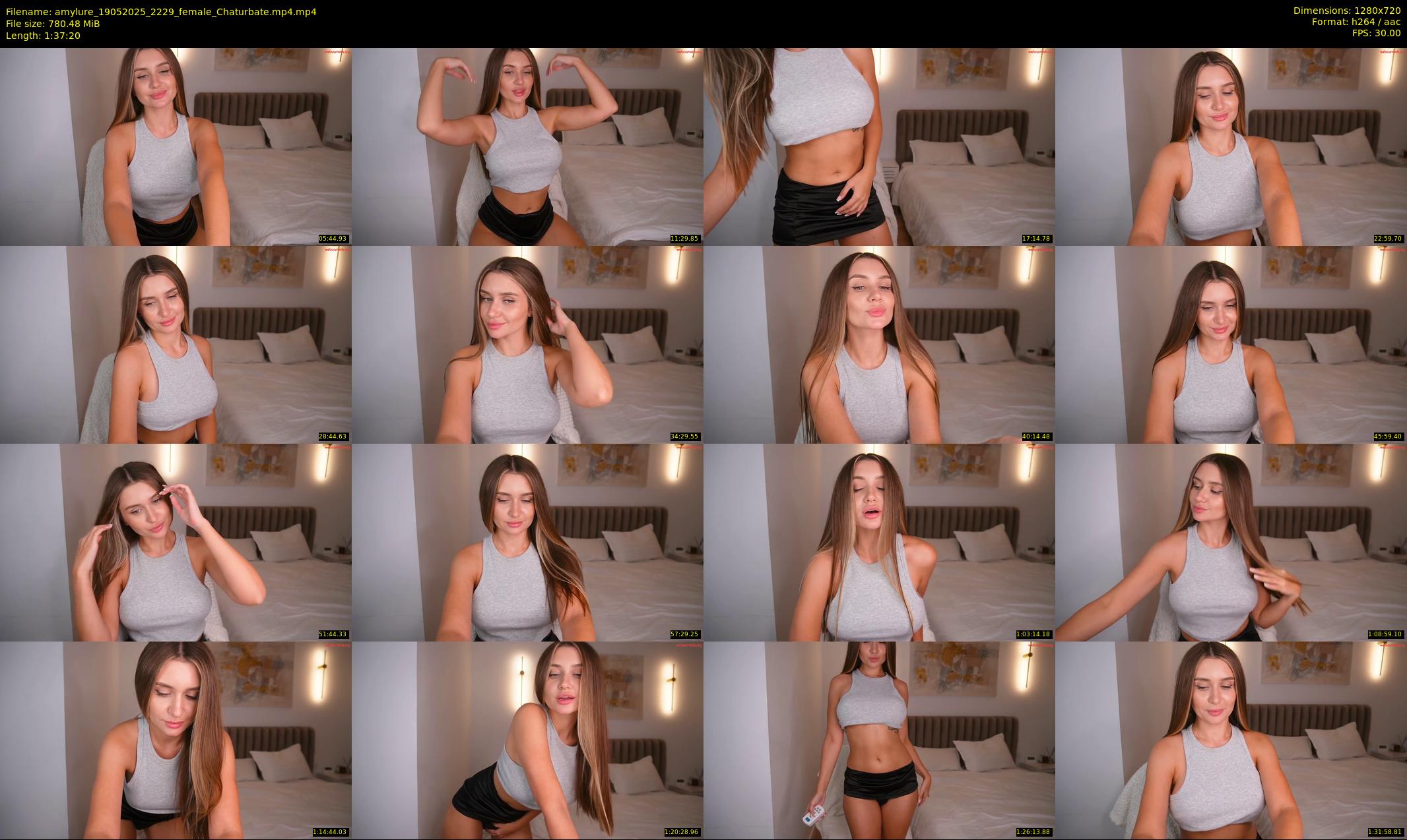 amylure — 98 minute Chaturbate female cam show recording, 720p, May 19, 2025