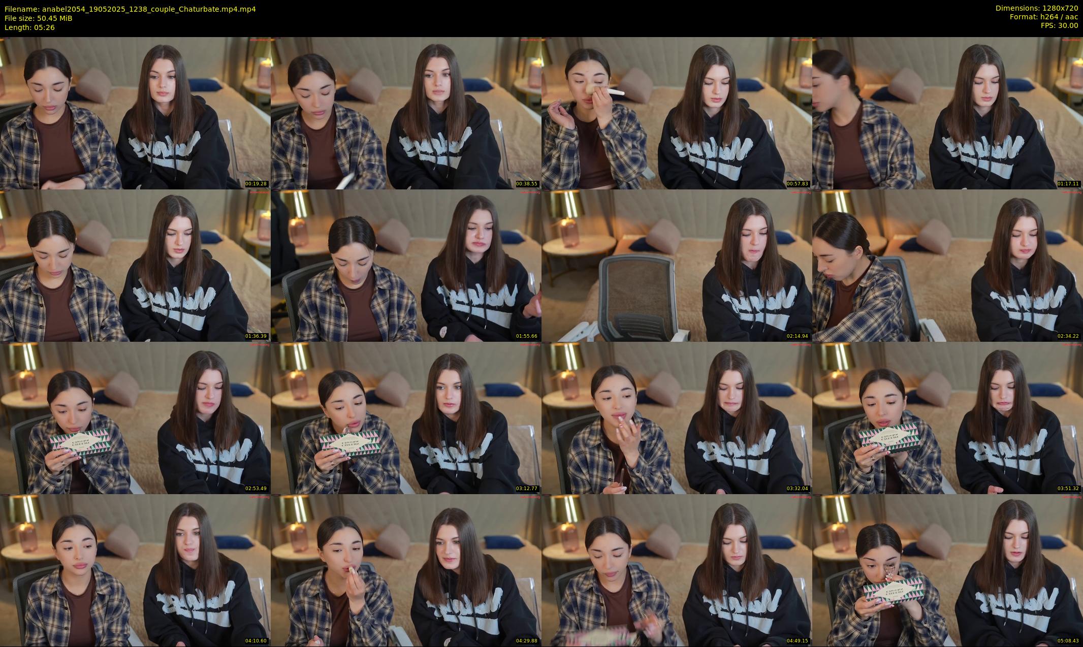 anabel2054 — 6 minute Chaturbate female cam show recording, 720p, May 19, 2025