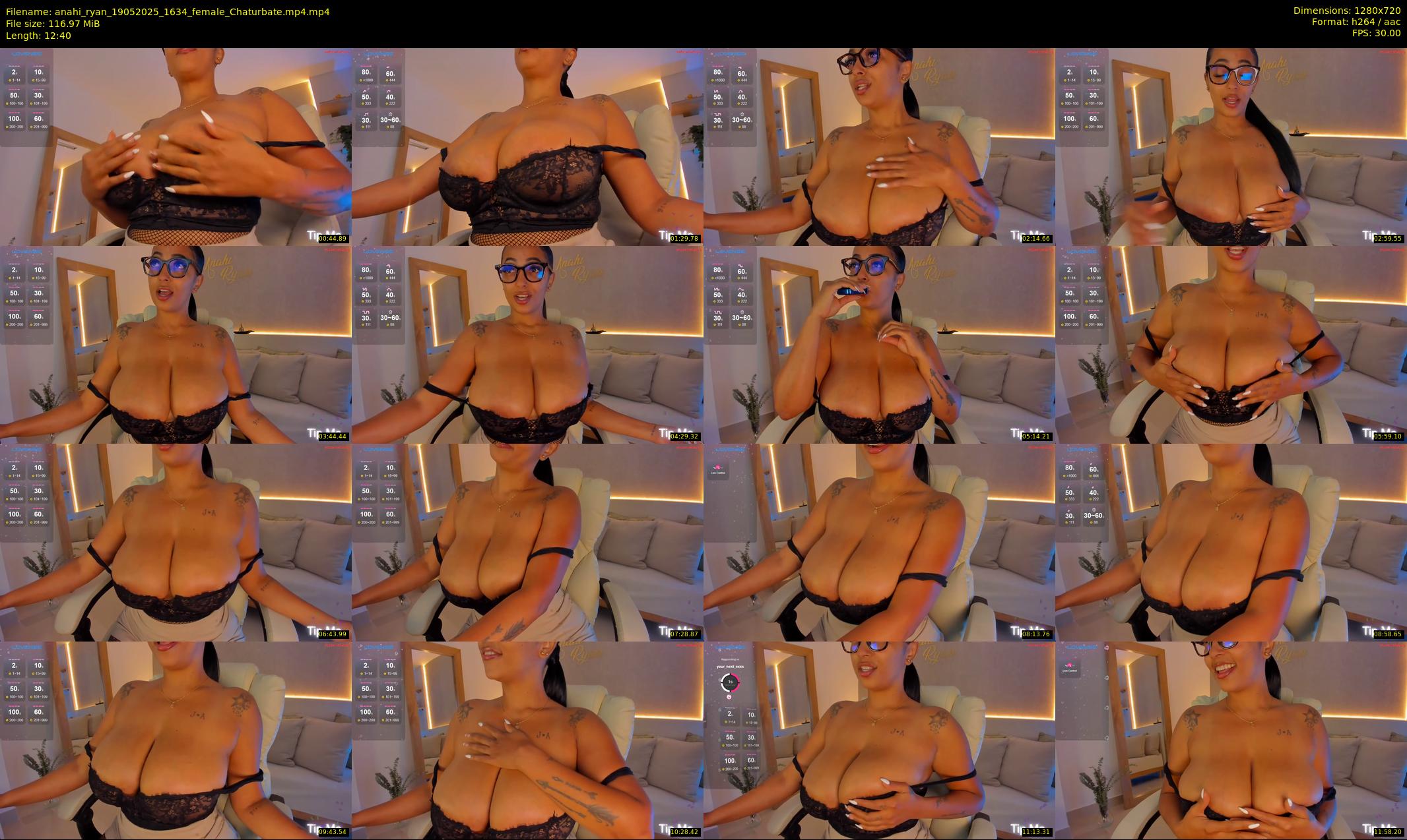 anahi_ryan — 13 minute Chaturbate female cam show recording, 720p, May 19, 2025