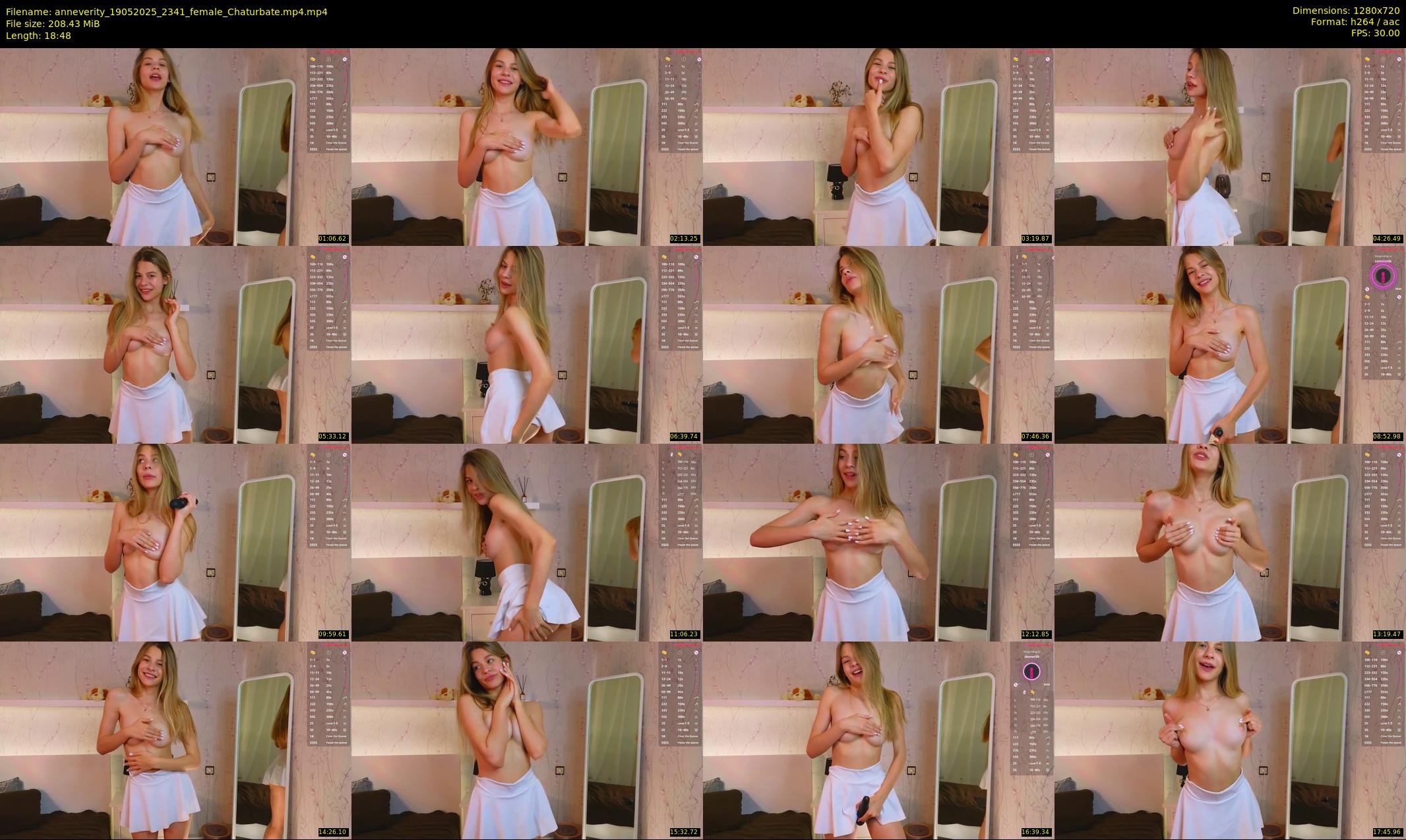 anneverity — 19 minute Chaturbate female cam show recording, 720p, May 19, 2025