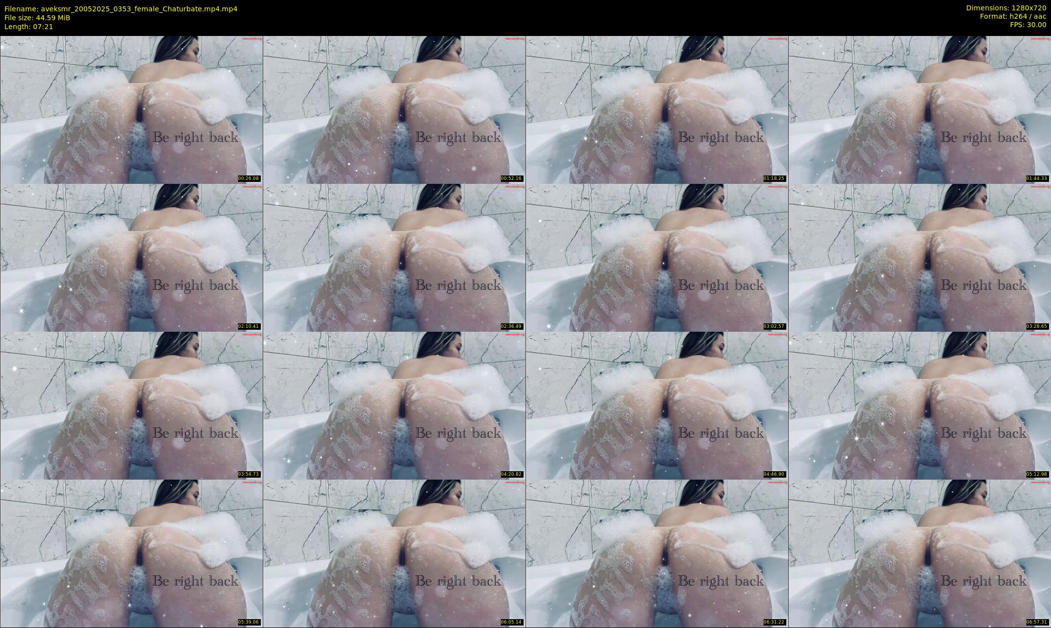 aveksmr — 8 minute Chaturbate couple cam show recording, 720p, May 20, 2025