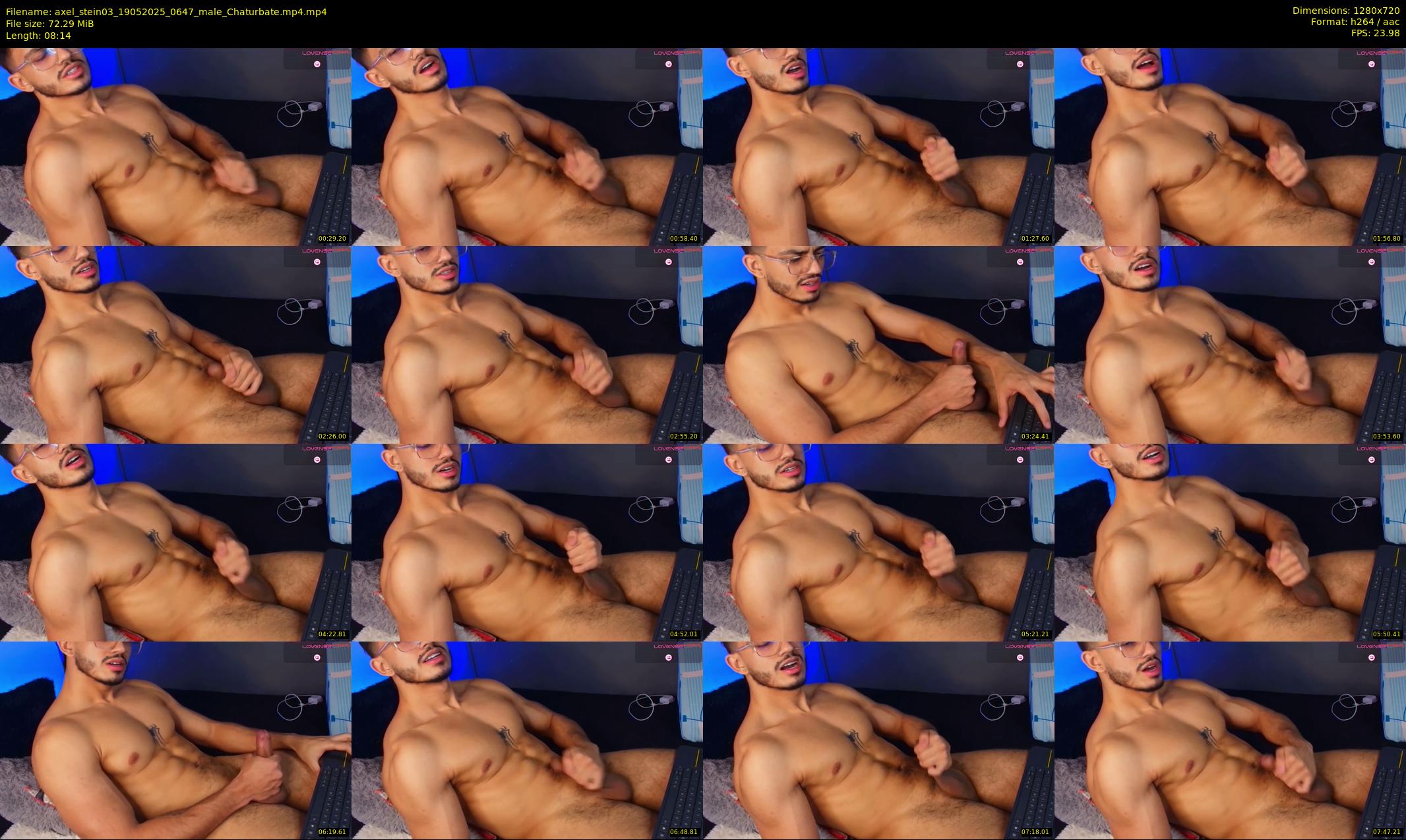 axel_stein03 — 9 minute Chaturbate male cam show recording, 720p, May 19, 2025