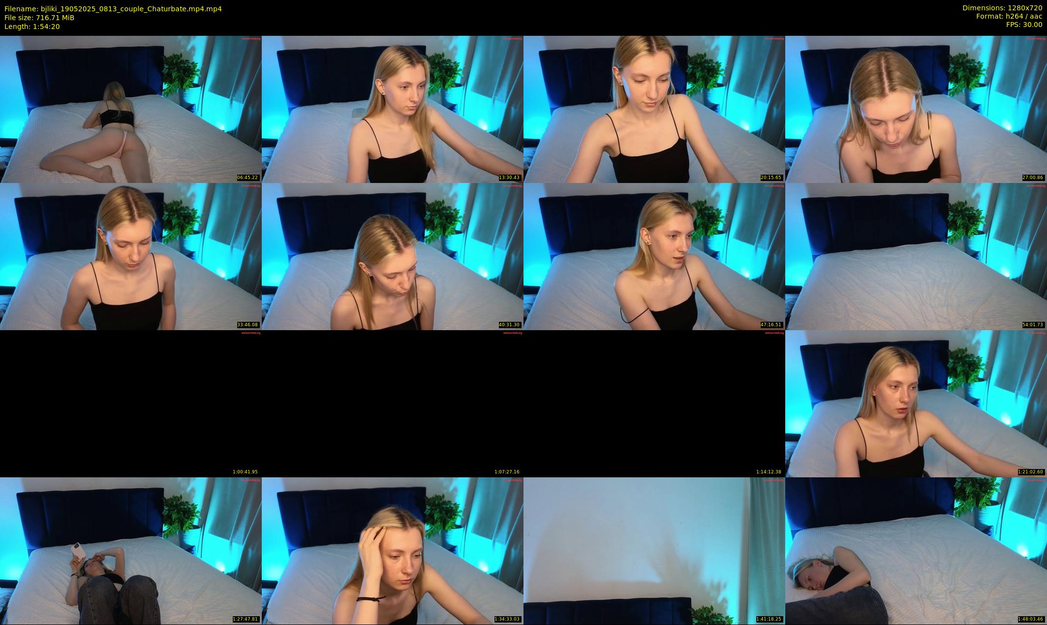 bjliki — 115 minute Chaturbate couple cam show recording, 720p, May 19, 2025