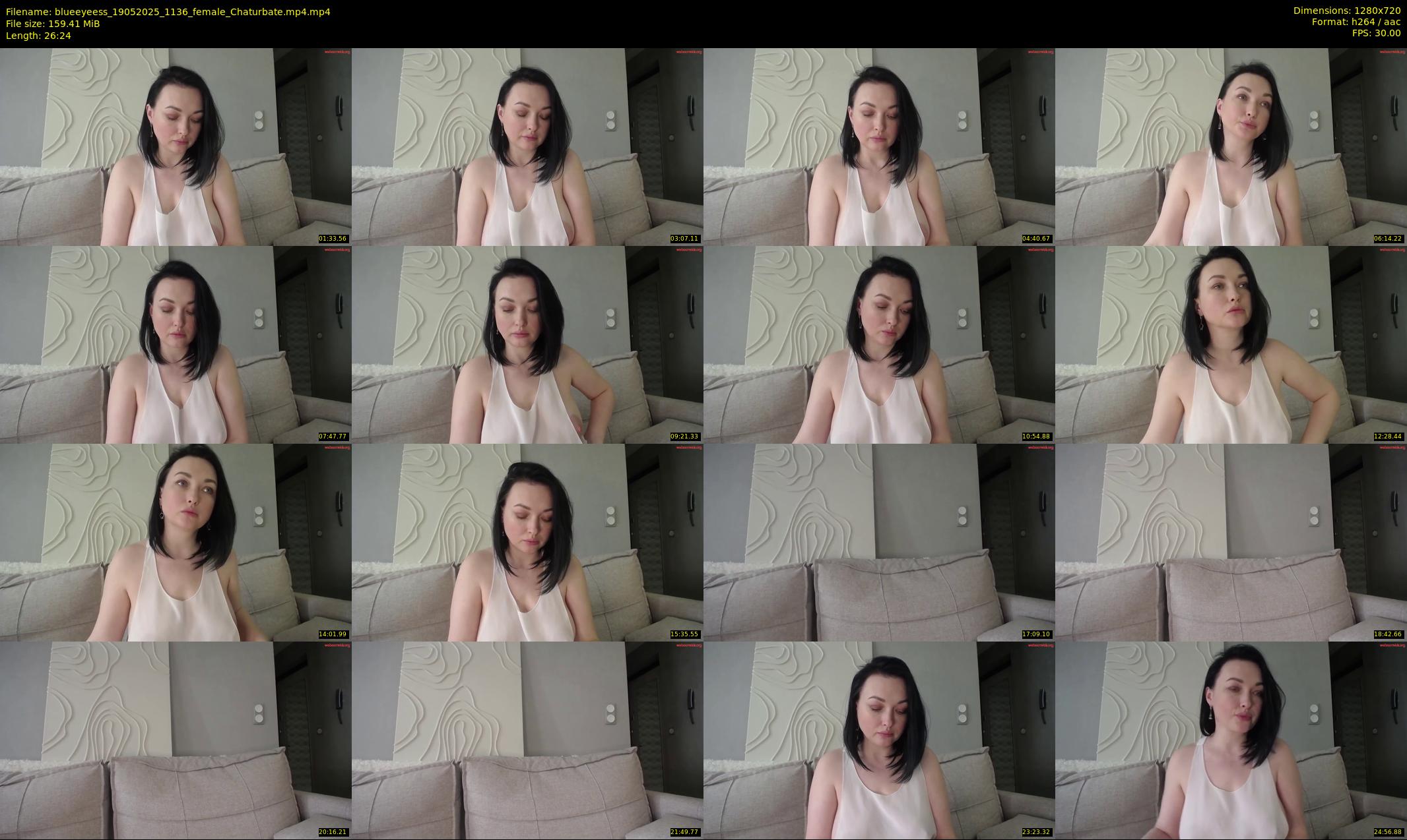blueeyeess — 27 minute Chaturbate female cam show recording, 720p, May 19, 2025