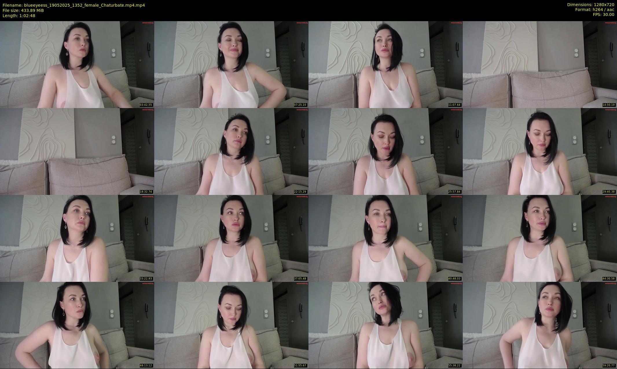 blueeyeess — 63 minute Chaturbate female cam show recording, 720p, May 19, 2025