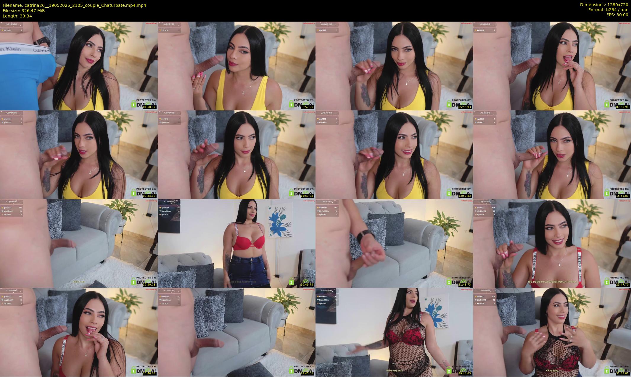 catrina26_ — 34 minute Chaturbate couple cam show recording, 720p, May 19, 2025
