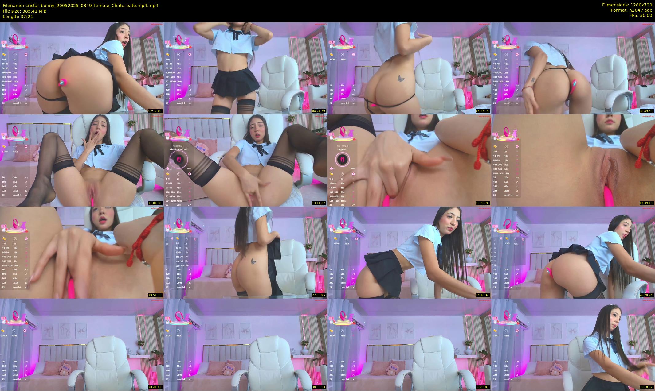cristal_bunny — 38 minute Chaturbate female cam show recording, 720p, May 20, 2025