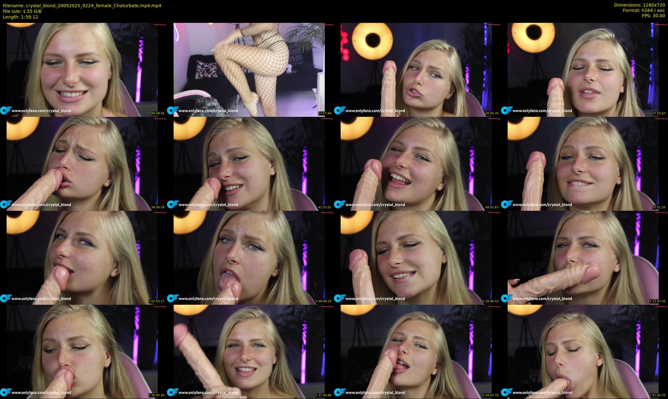 crystal_blond — 119 minute Chaturbate female cam show recording, 720p, May 20, 2025