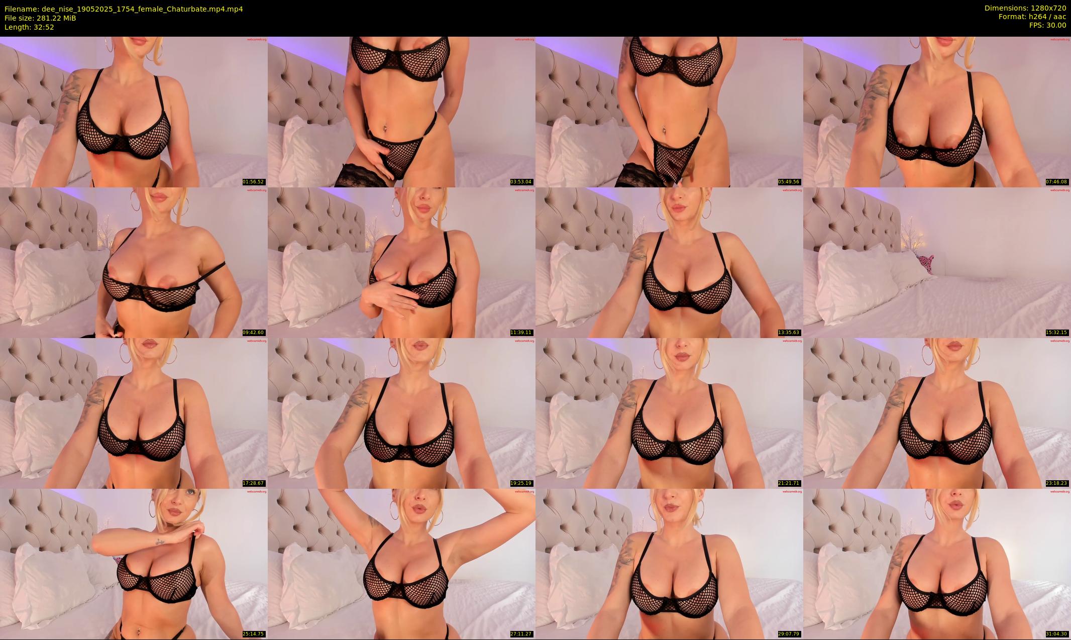 dee_nise — 33 minute Chaturbate female cam show recording, 720p, May 19, 2025
