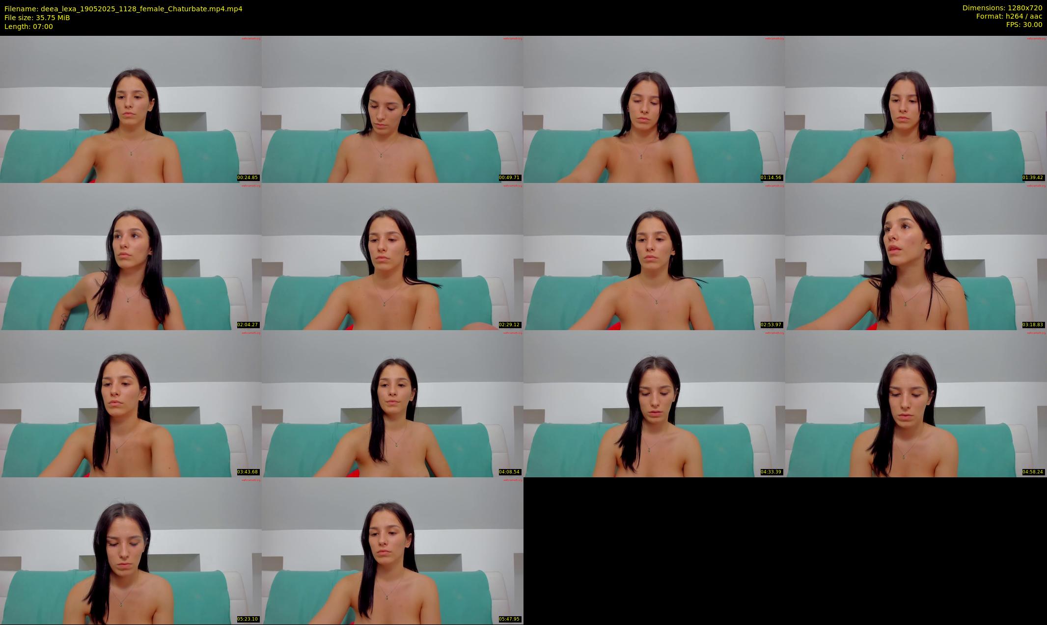 deea_lexa — 7 minute Chaturbate female cam show recording, 720p, May 19, 2025