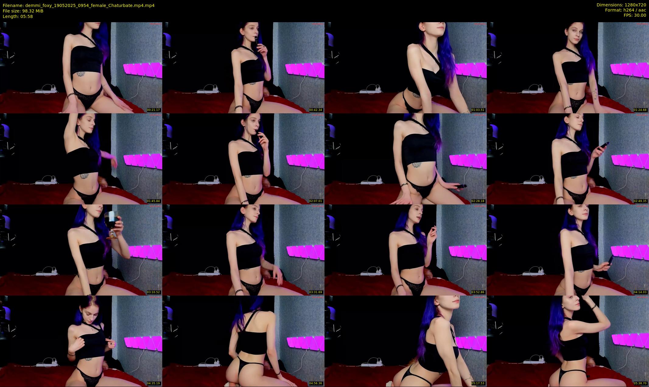 demmi_foxy — 6 minute Chaturbate couple cam show recording, 720p, May 19, 2025