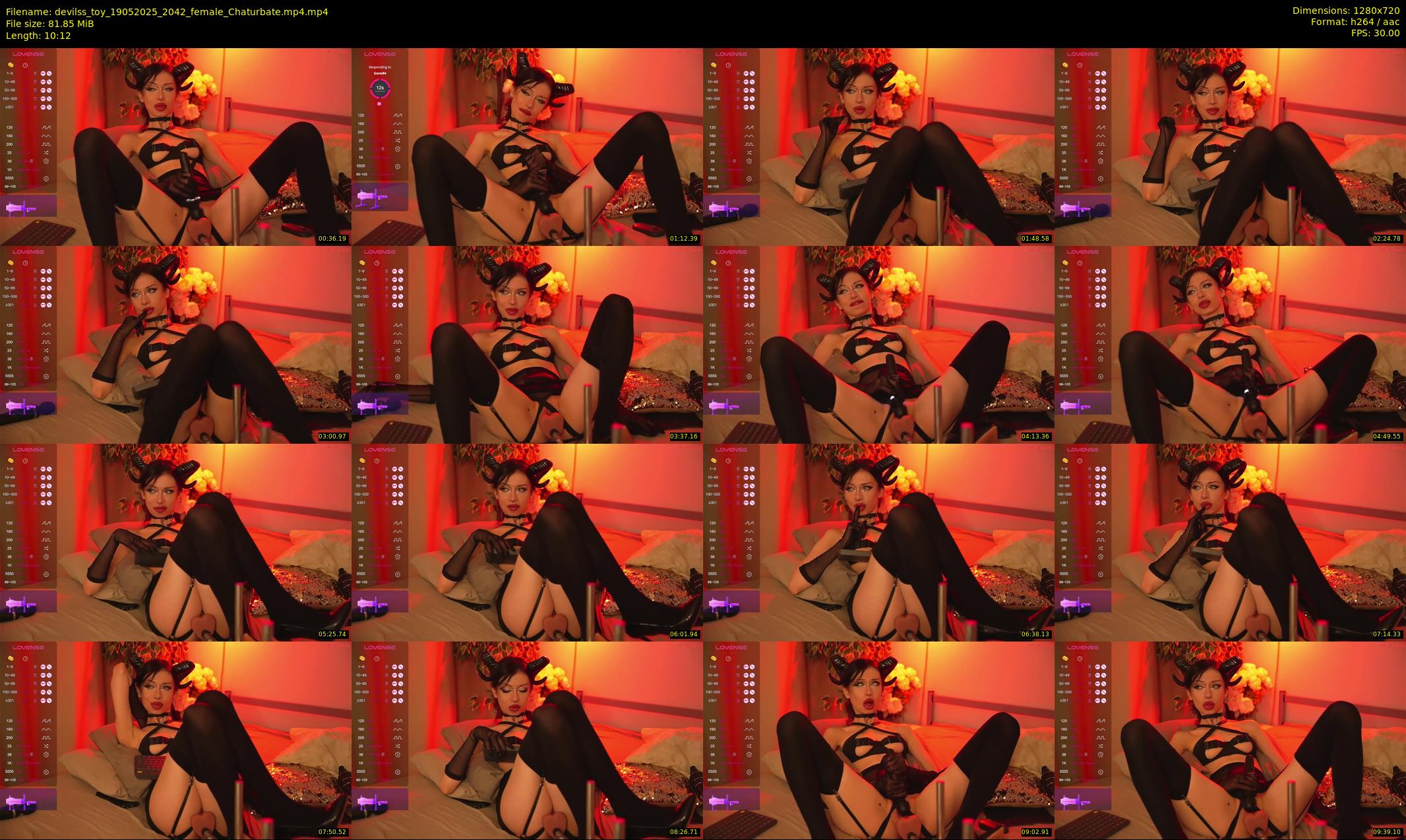 devilss_toy — 11 minute Chaturbate female cam show recording, 720p, May 19, 2025