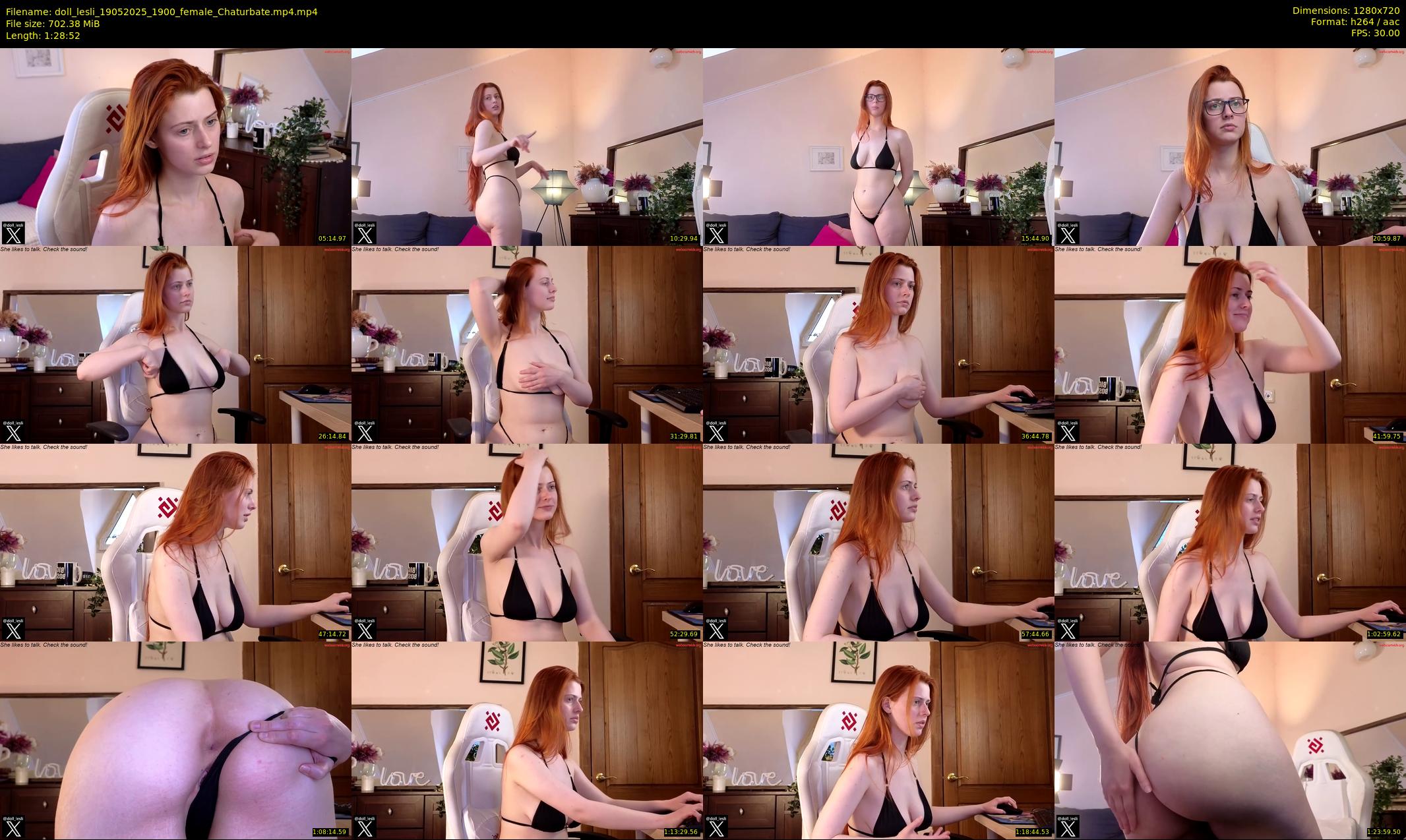 doll_lesli — 89 minute Chaturbate female cam show recording, 720p, May 19, 2025